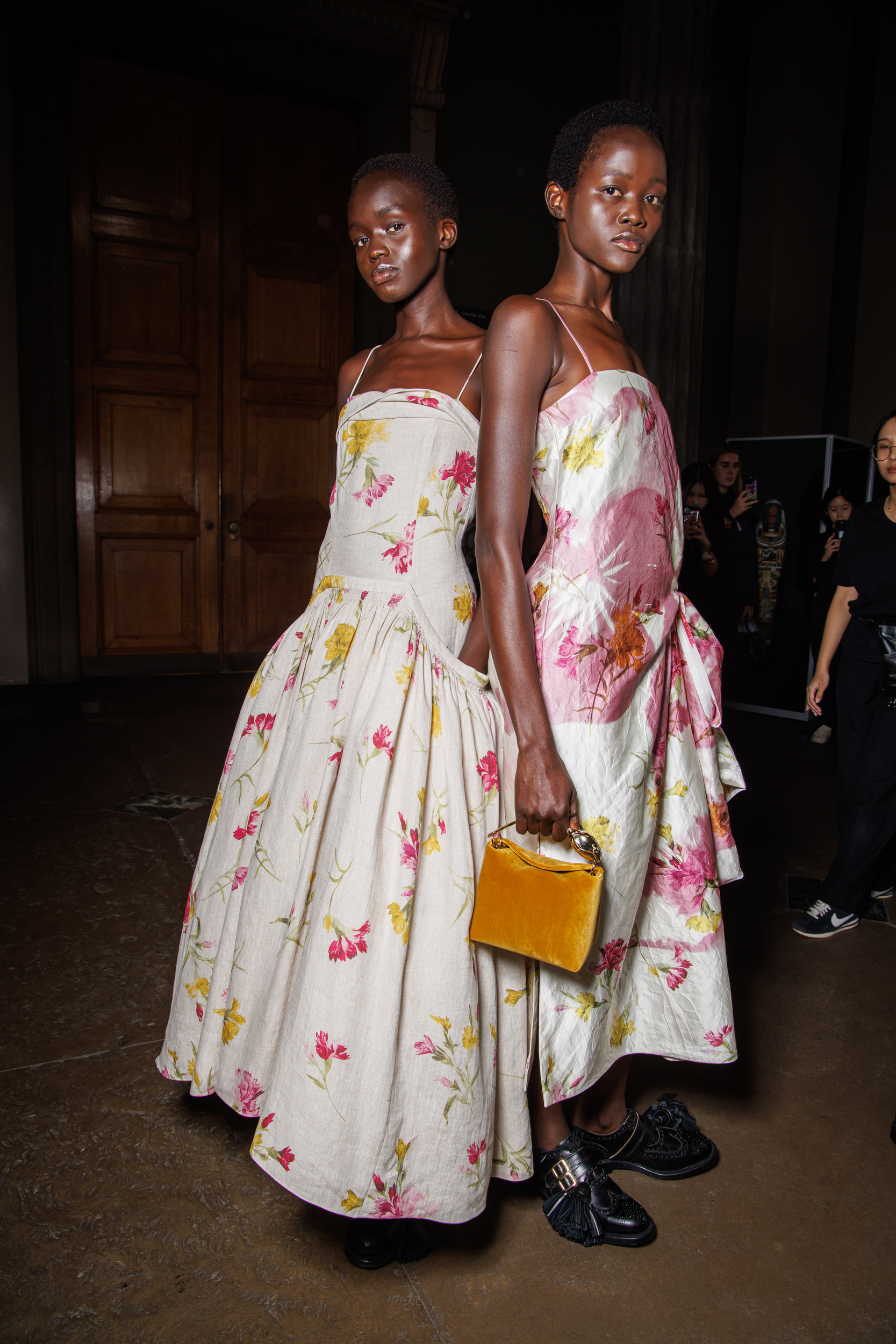 Erdem Spring 2025 Fashion Show Backstage