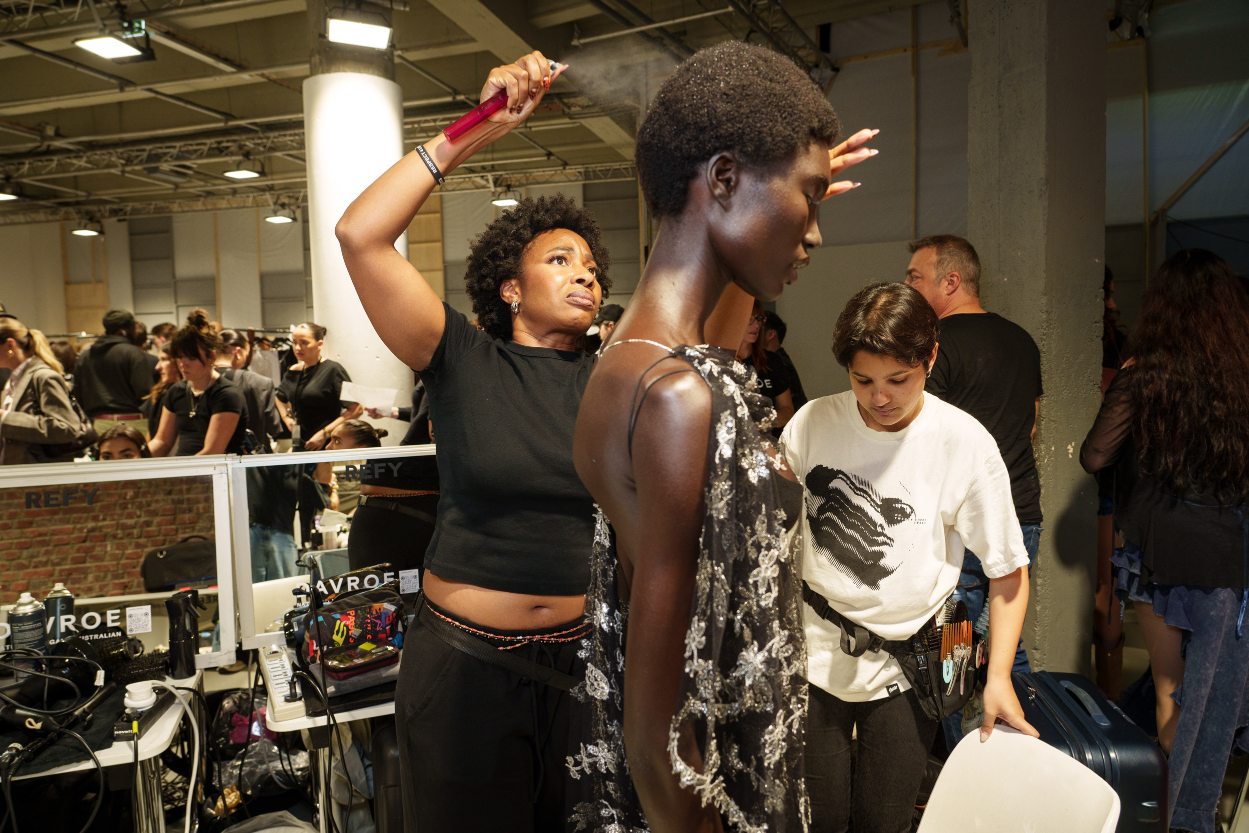 Christopher Esber Spring 2025 Fashion Show Backstage