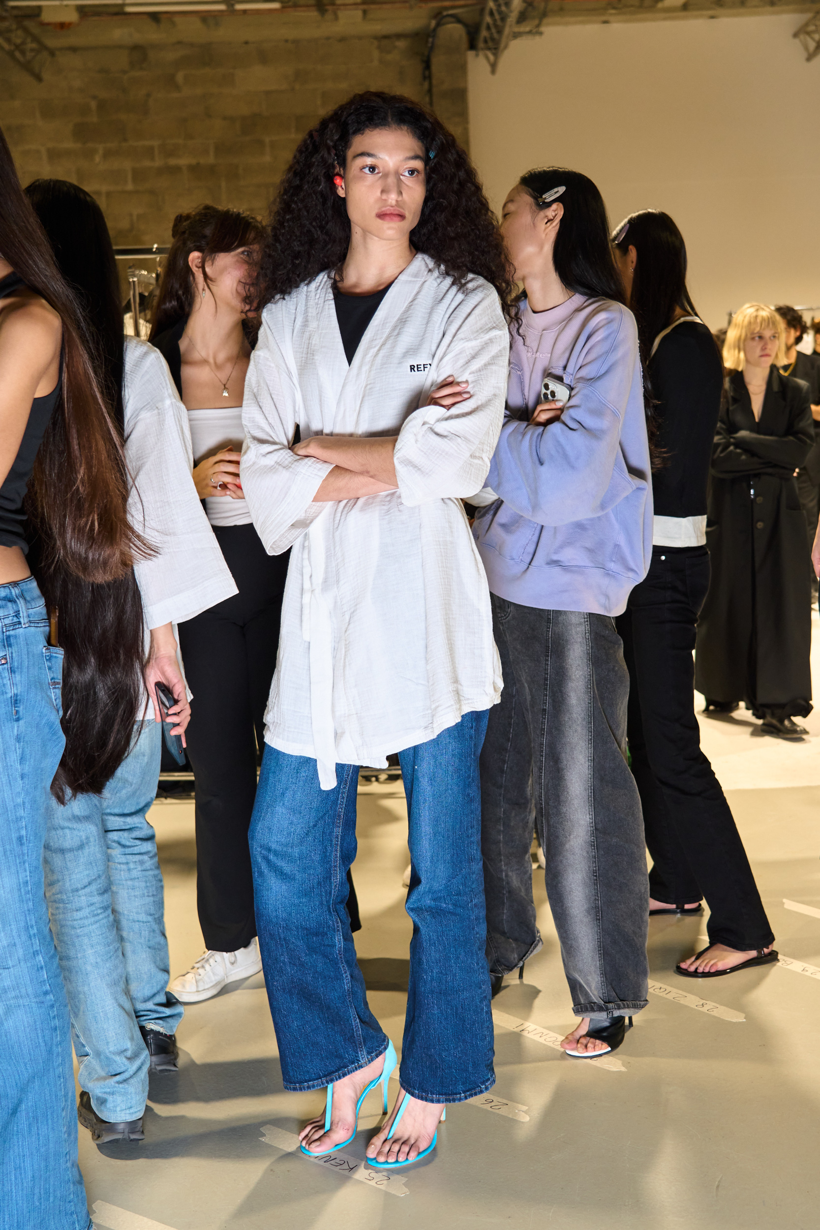 Christopher Esber Spring 2025 Fashion Show Backstage