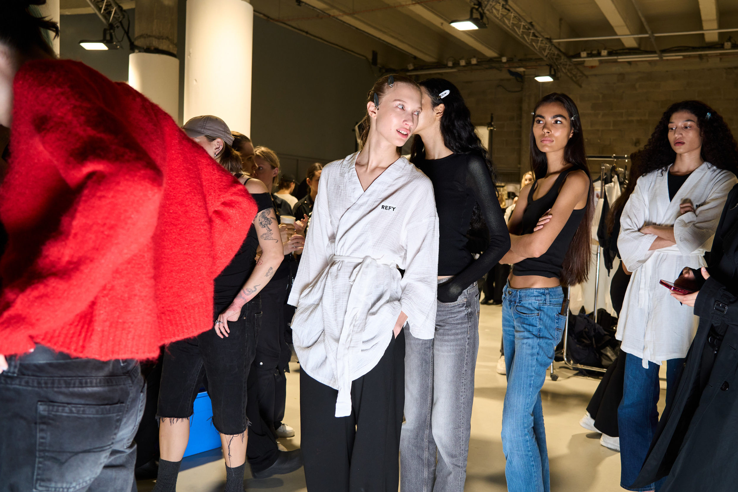 Christopher Esber Spring 2025 Fashion Show Backstage