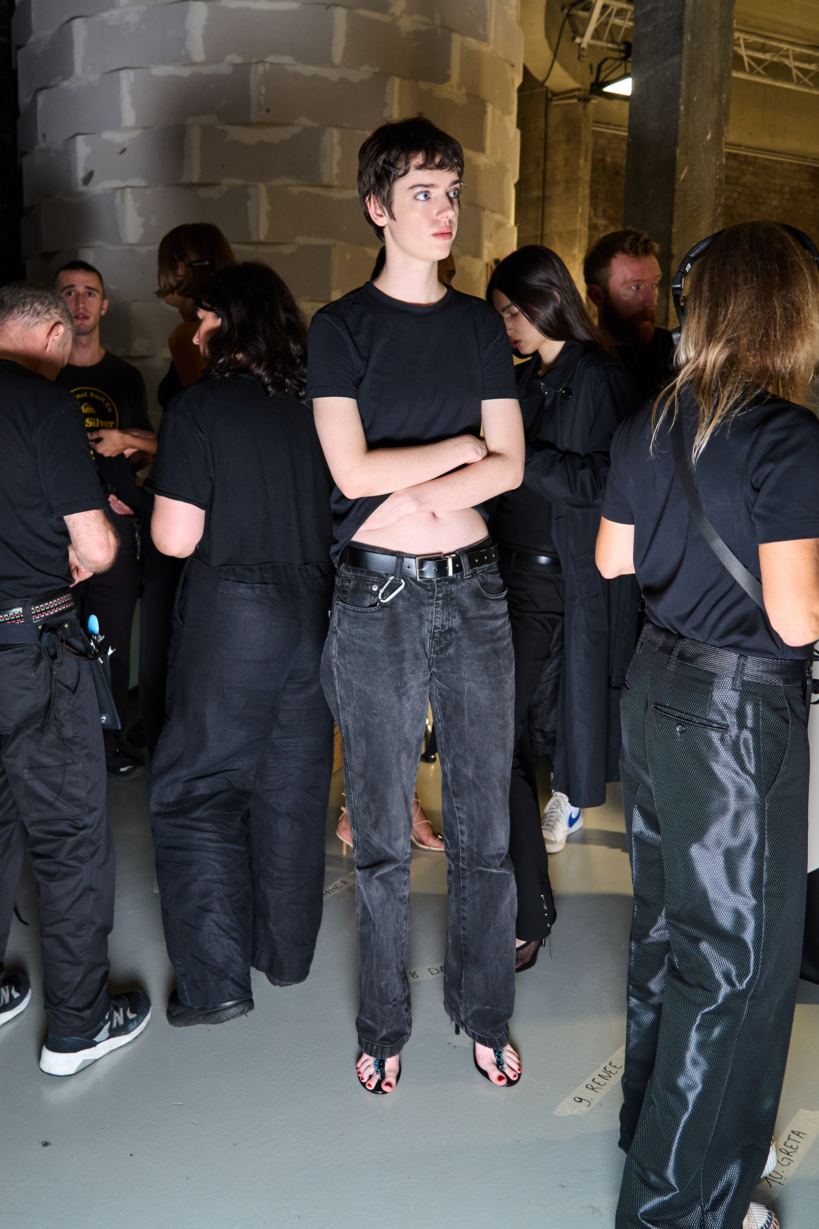 Christopher Esber Spring 2025 Fashion Show Backstage