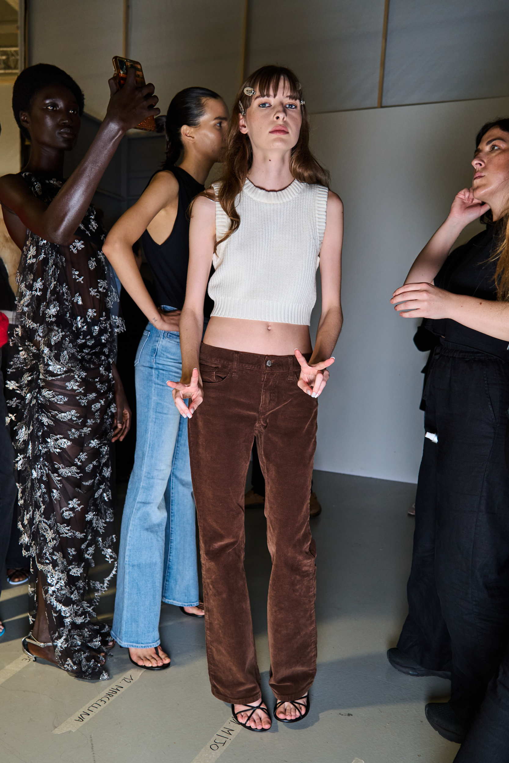 Christopher Esber Spring 2025 Fashion Show Backstage