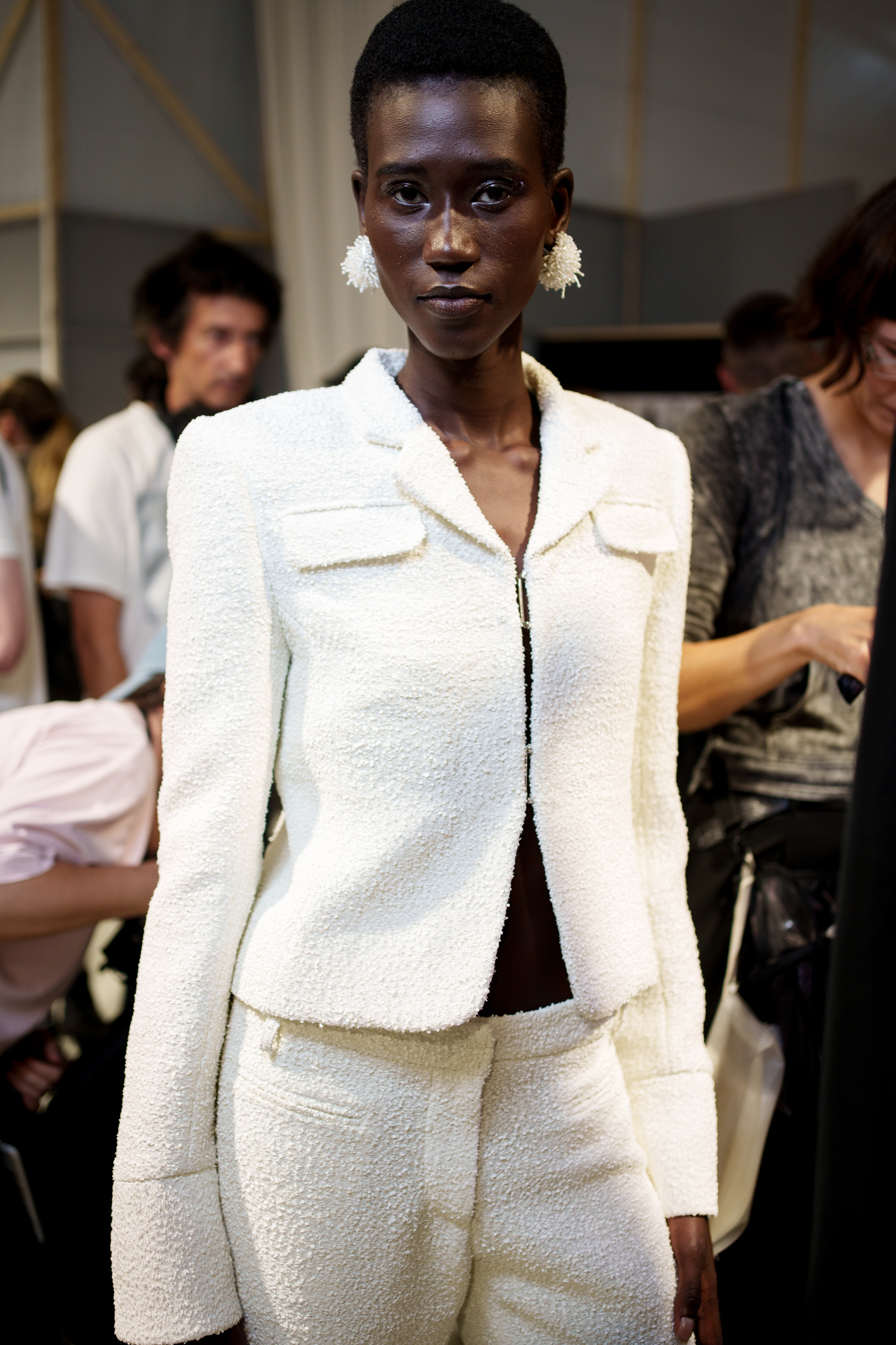 Christopher Esber Spring 2025 Fashion Show Backstage