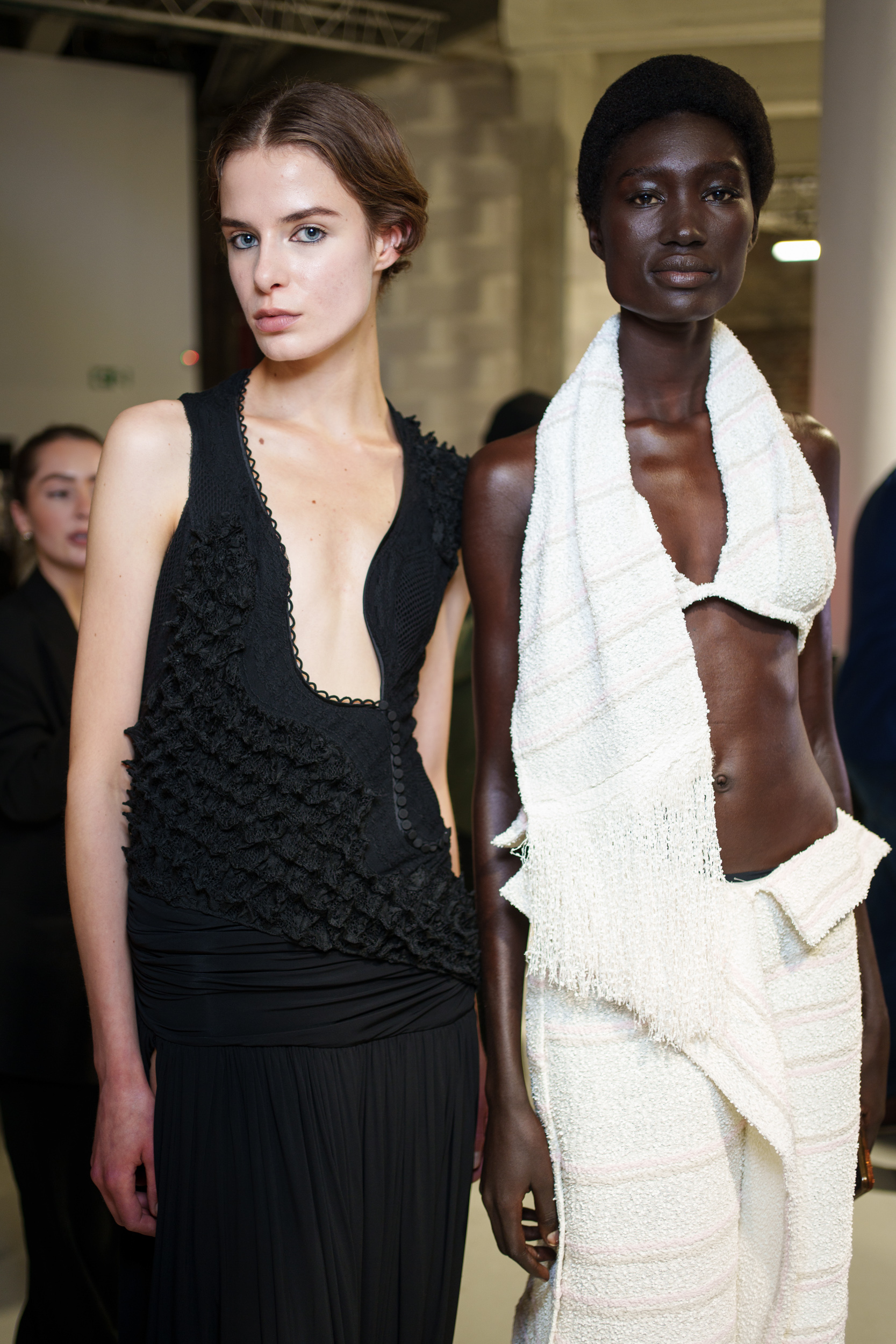 Christopher Esber Spring 2025 Fashion Show Backstage