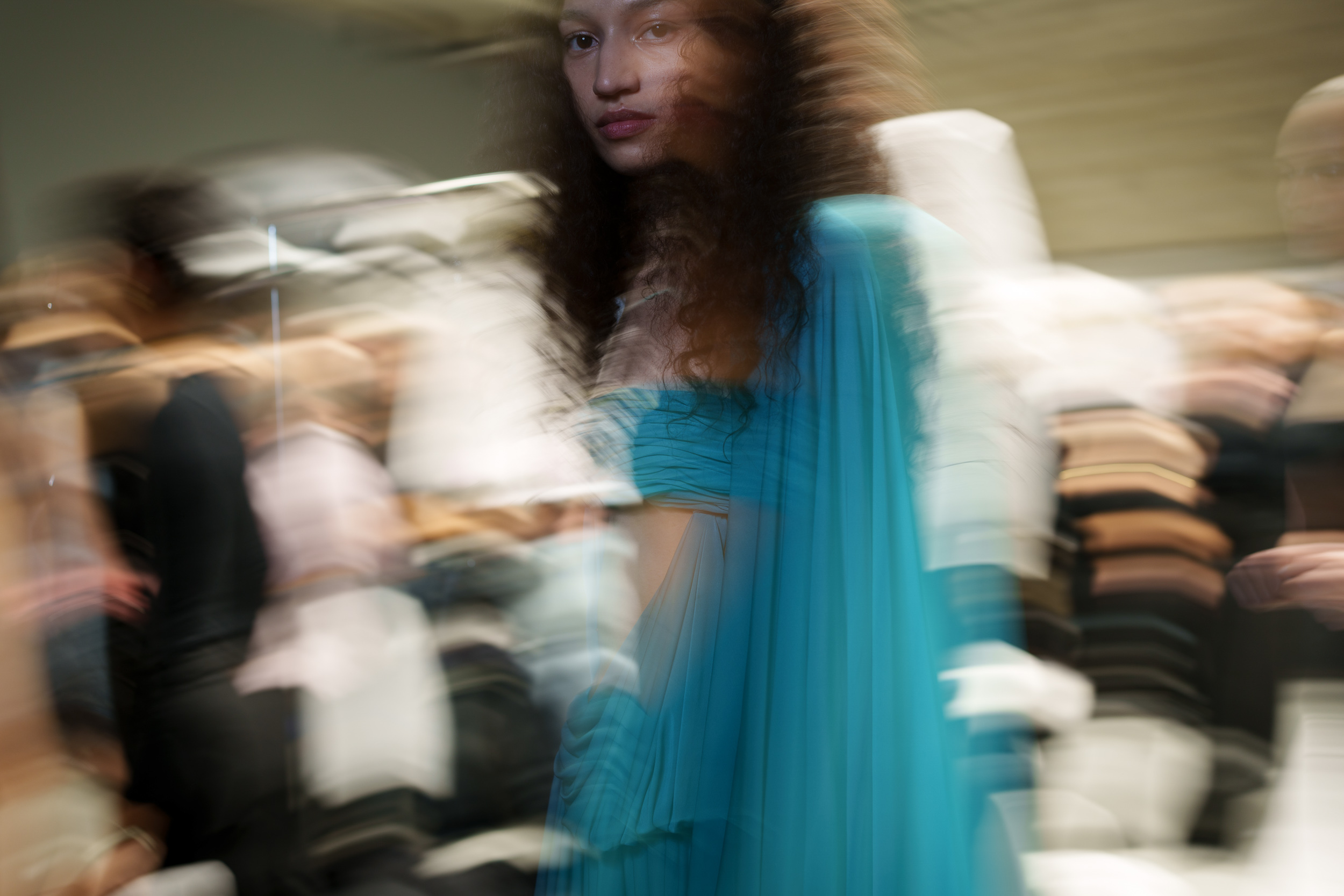 Christopher Esber Spring 2025 Fashion Show Backstage