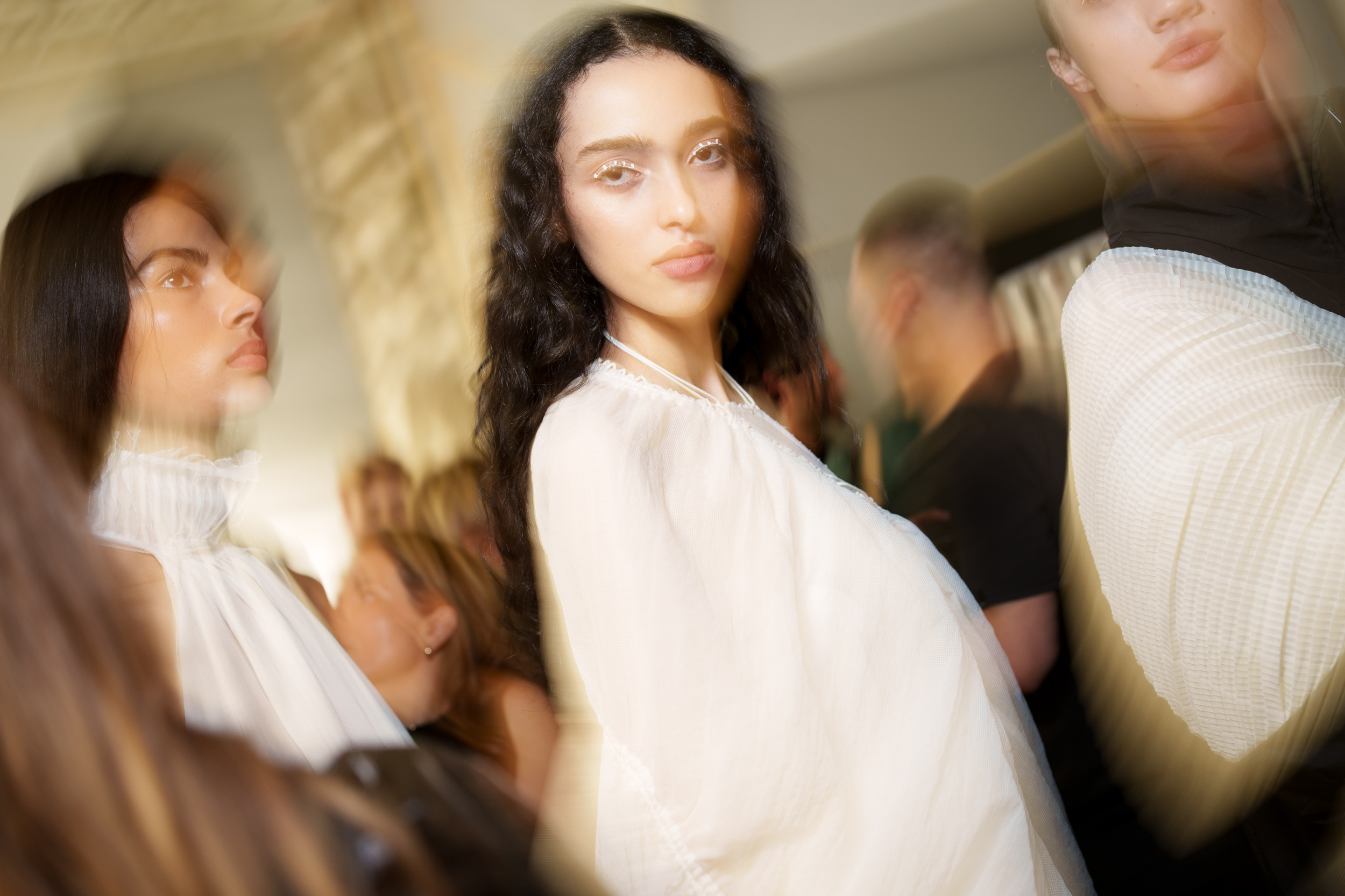 Christopher Esber Spring 2025 Fashion Show Backstage