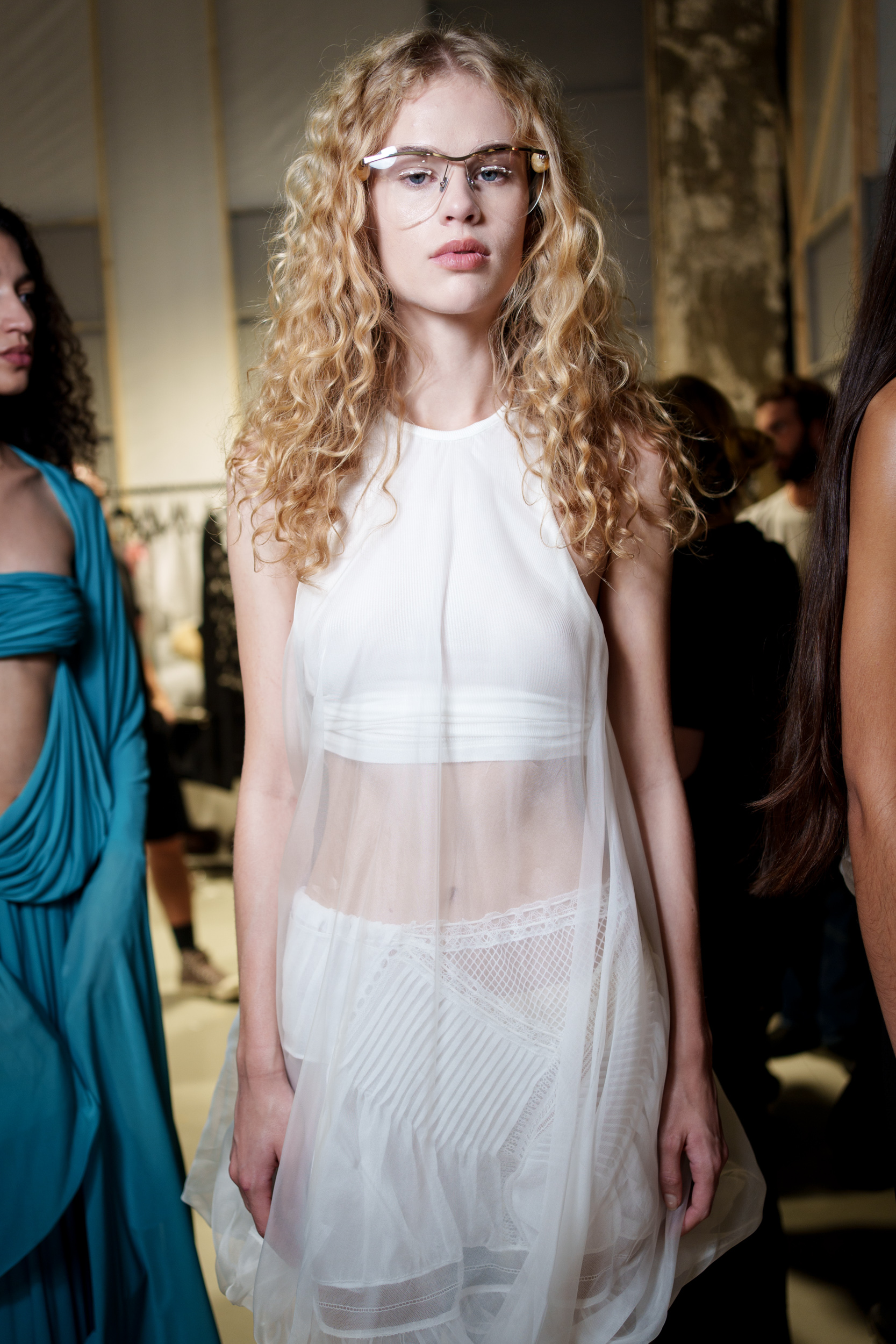 Christopher Esber Spring 2025 Fashion Show Backstage