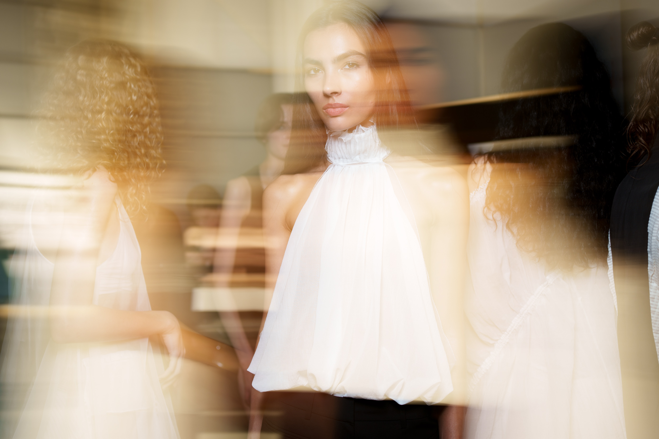 Christopher Esber Spring 2025 Fashion Show Backstage