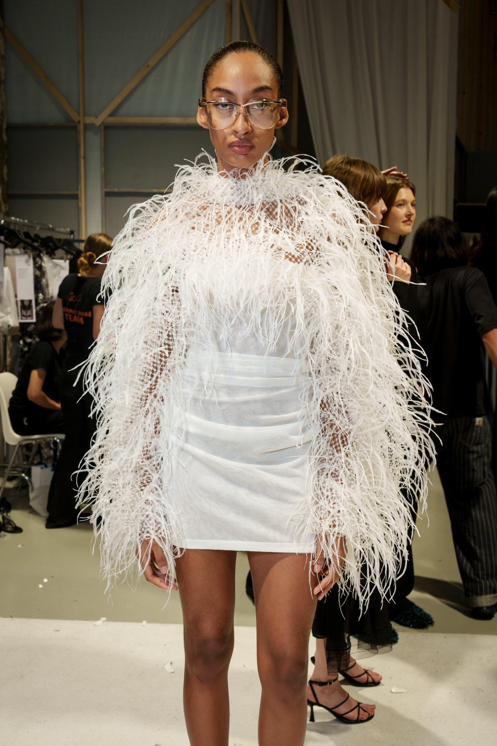 Christopher Esber Spring 2025 Fashion Show Backstage