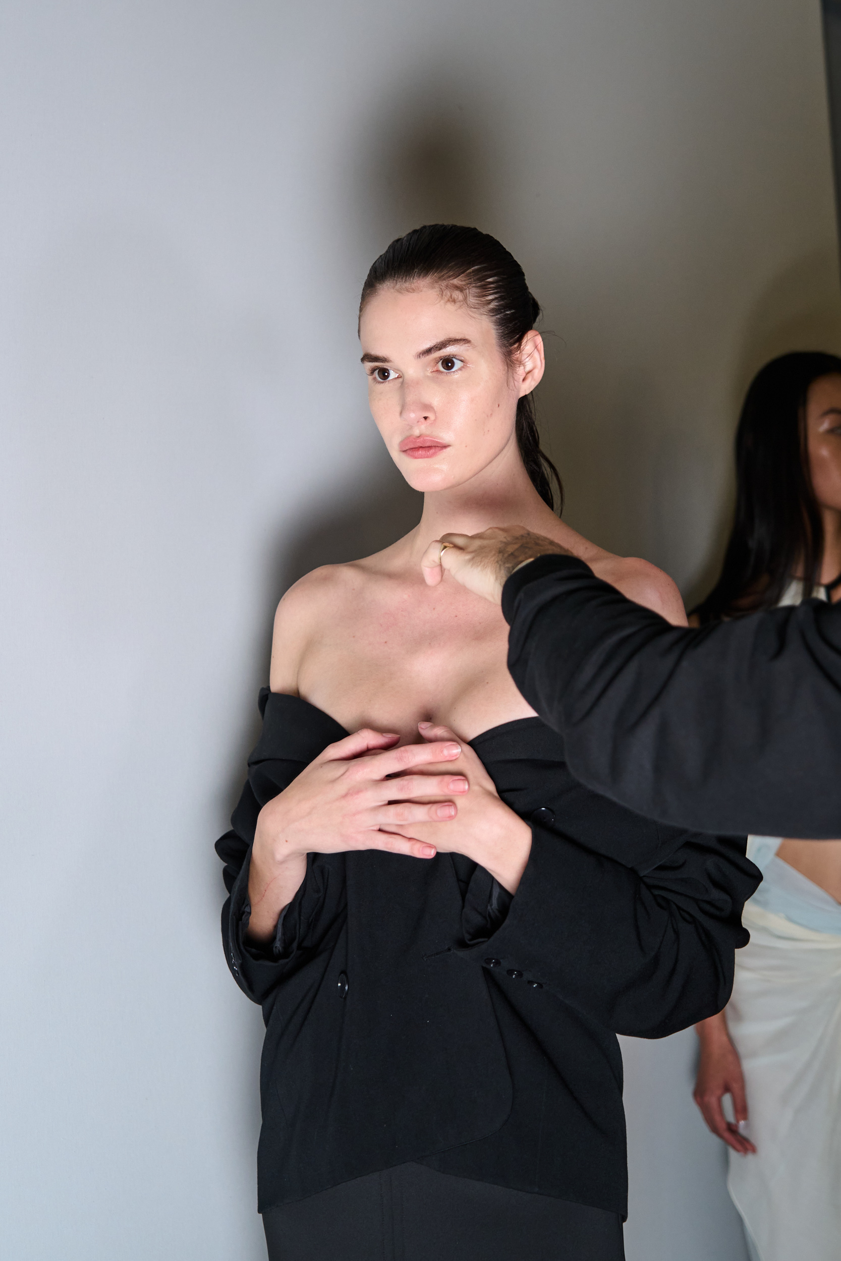 Christopher Esber Spring 2025 Fashion Show Backstage