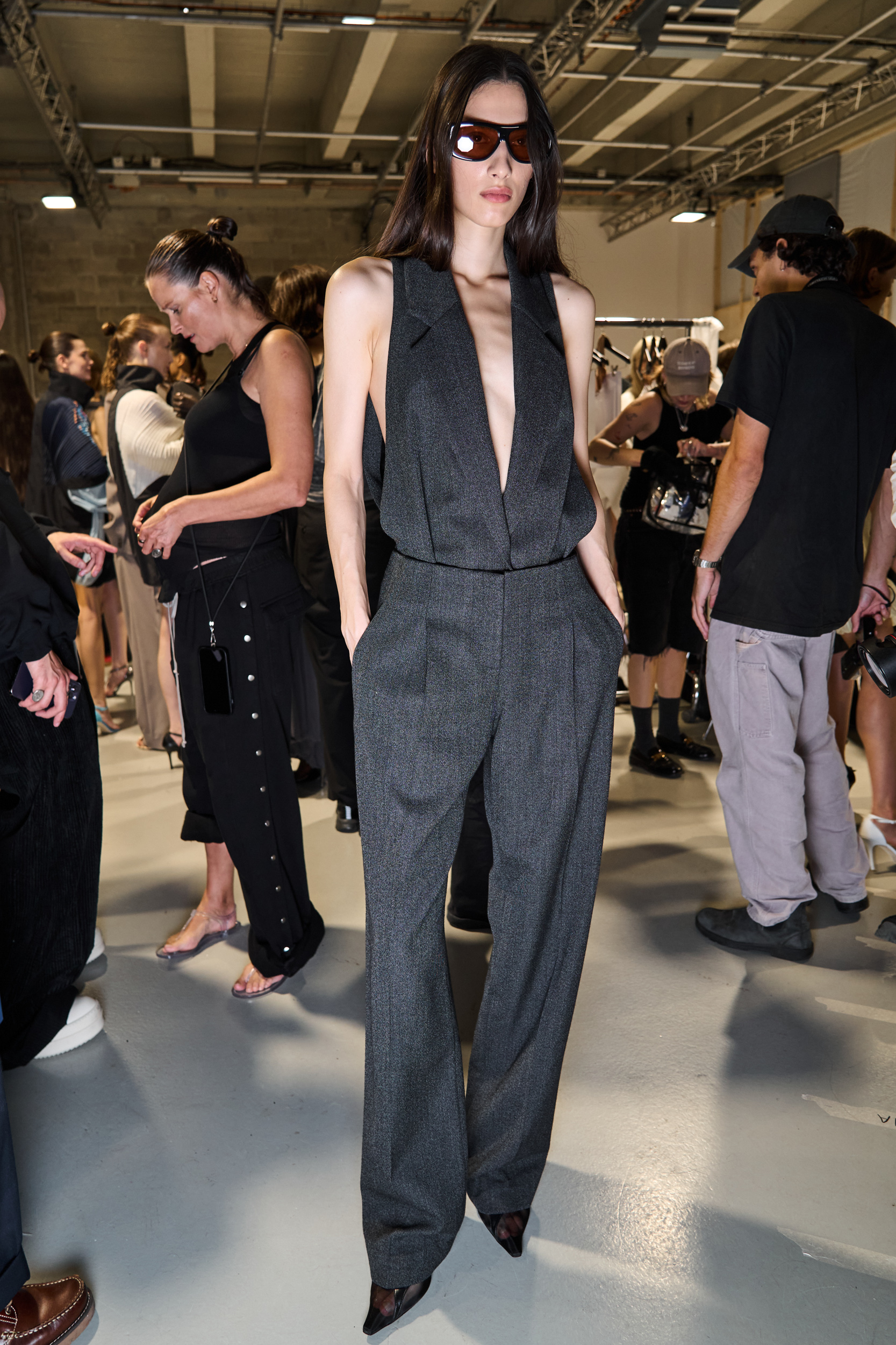 Christopher Esber Spring 2025 Fashion Show Backstage