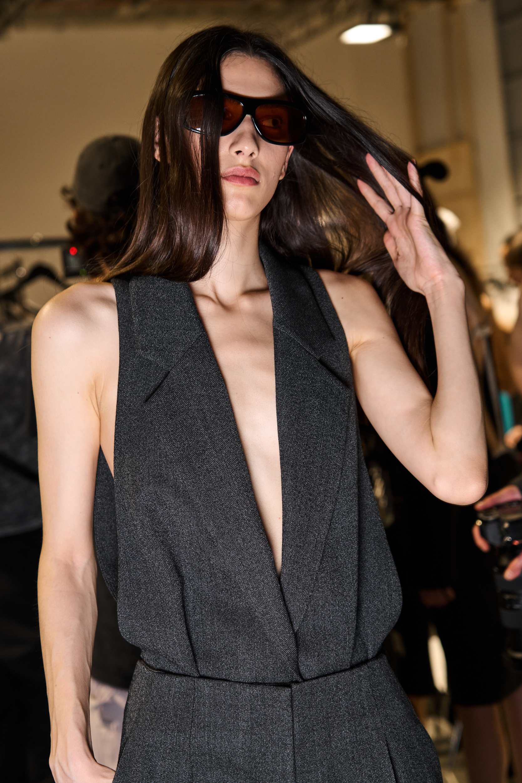 Christopher Esber Spring 2025 Fashion Show Backstage