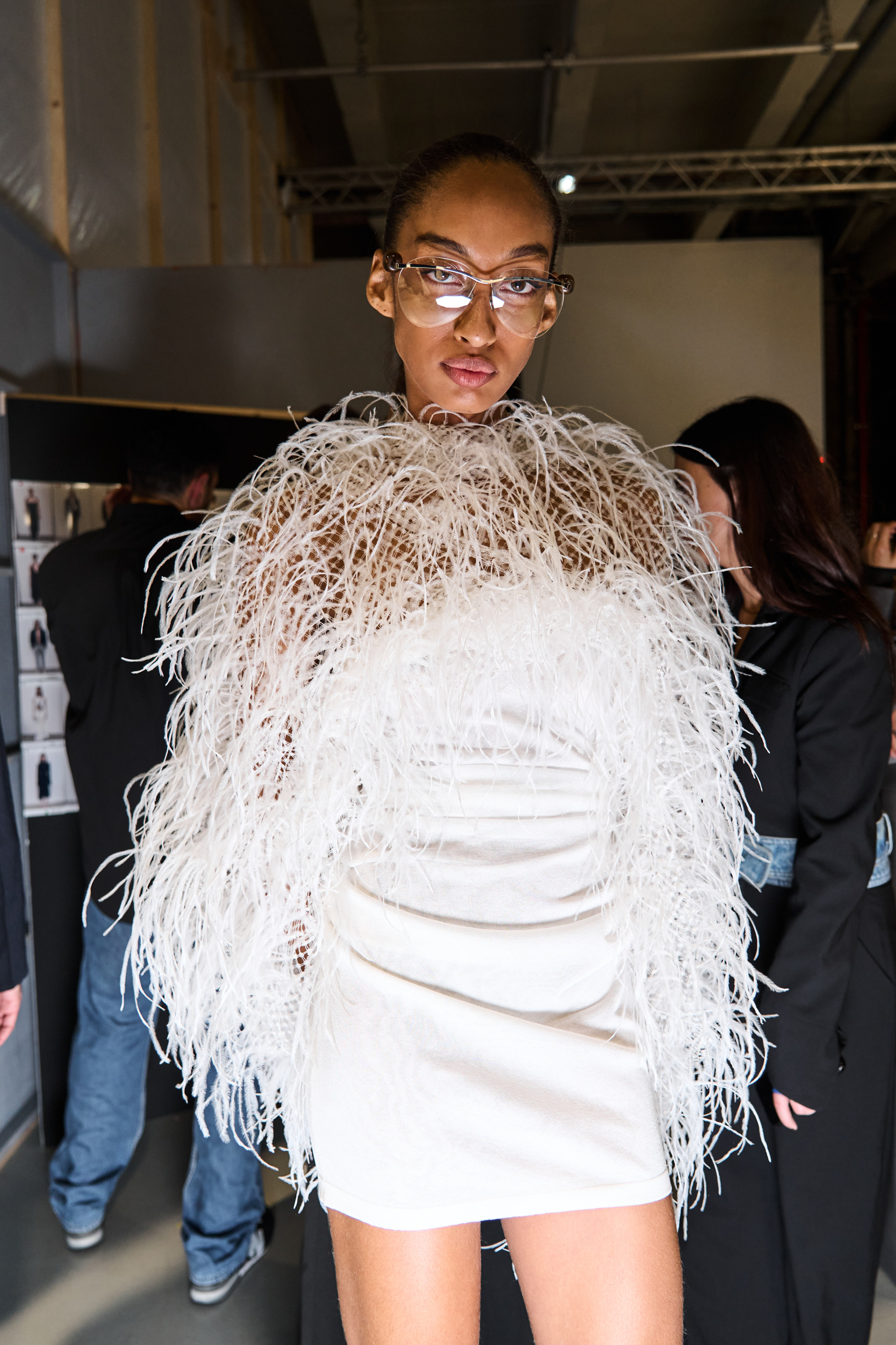 Christopher Esber Spring 2025 Fashion Show Backstage