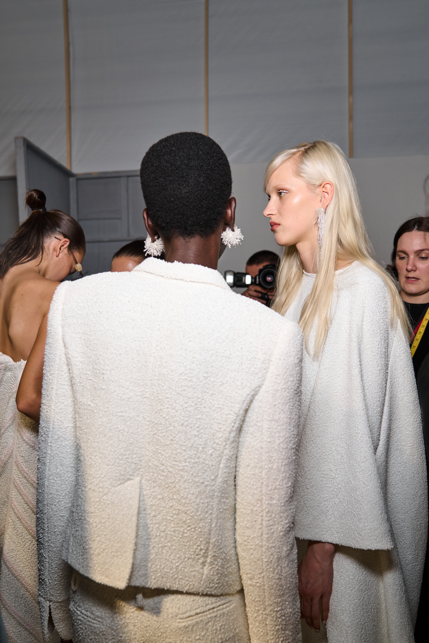 Christopher Esber Spring 2025 Fashion Show Backstage