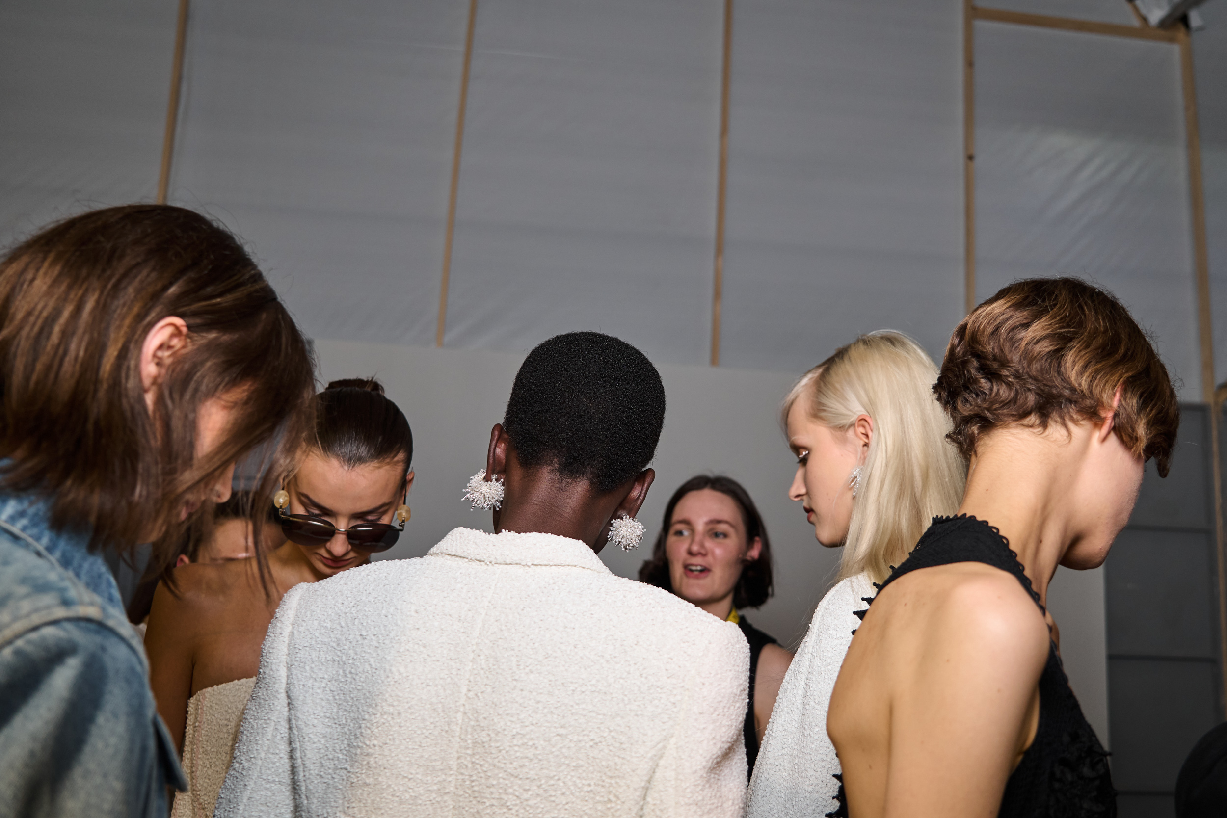 Christopher Esber Spring 2025 Fashion Show Backstage