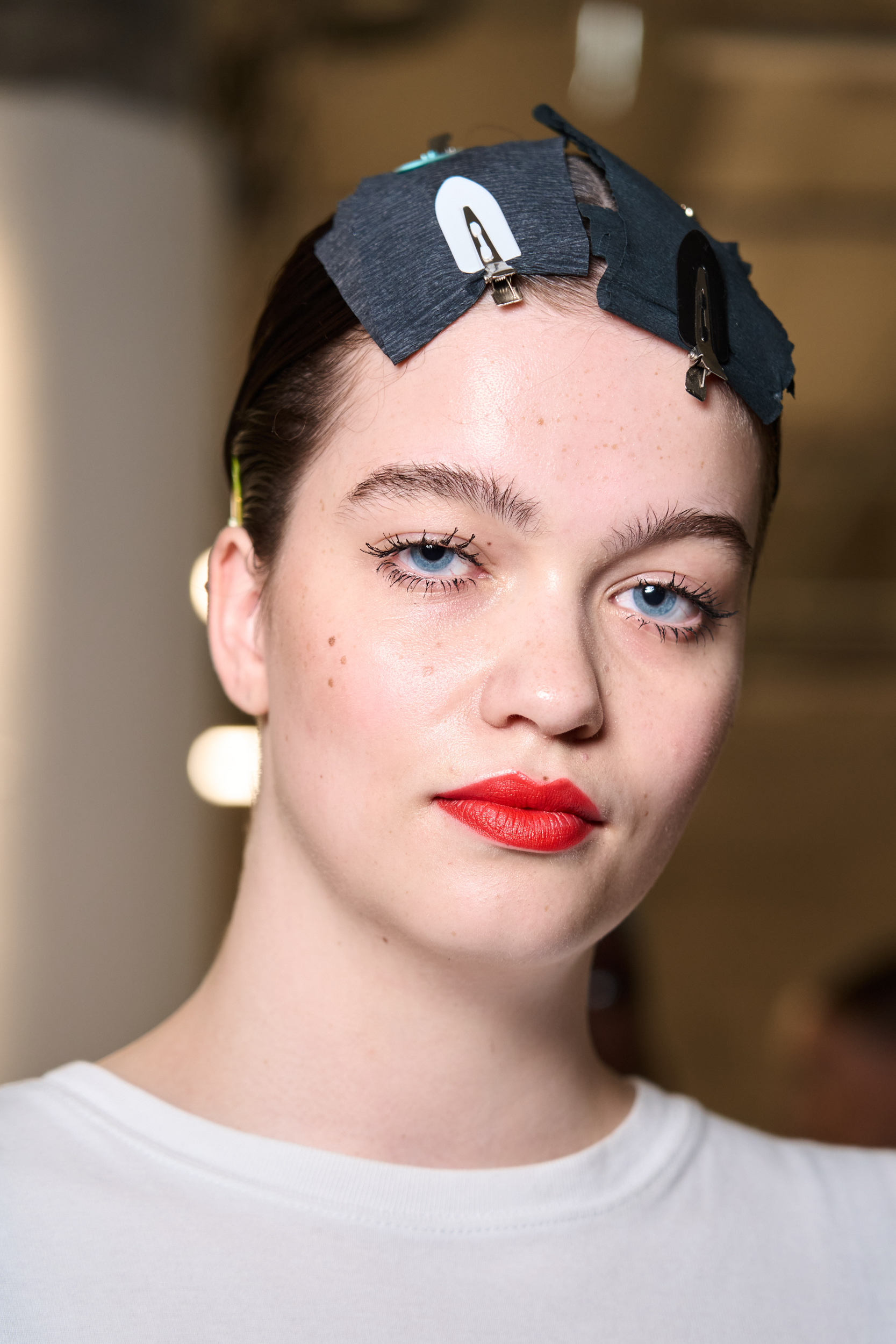 Ester Manas Spring 2025 Fashion Show Backstage