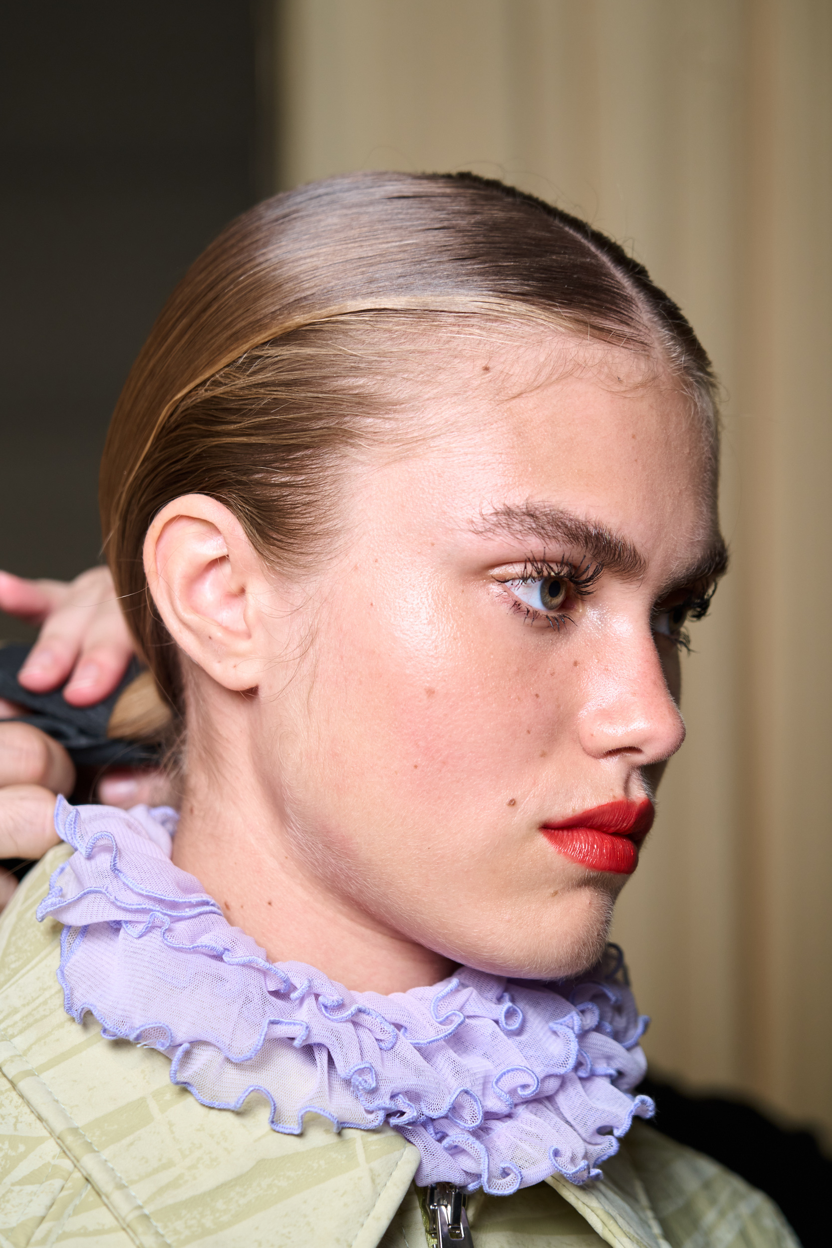 Ester Manas Spring 2025 Fashion Show Backstage