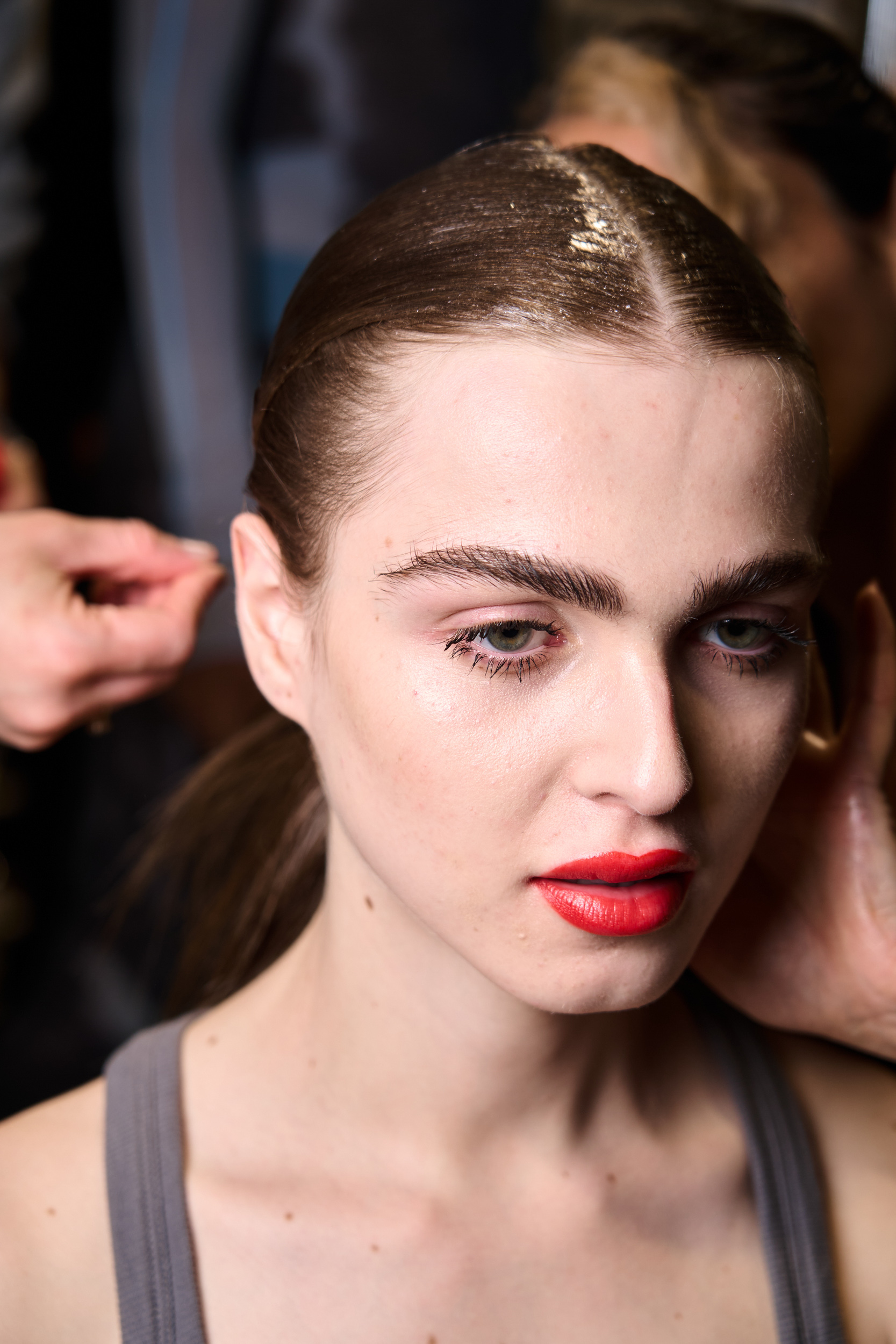 Ester Manas Spring 2025 Fashion Show Backstage