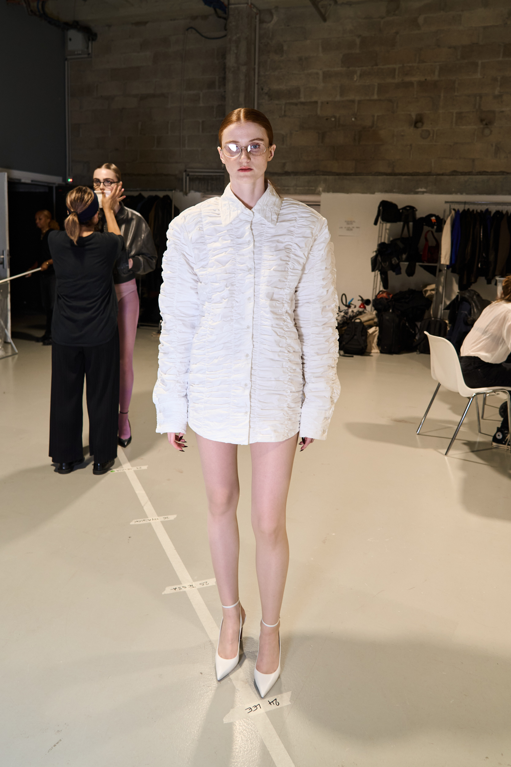 Ester Manas Spring 2025 Fashion Show Backstage