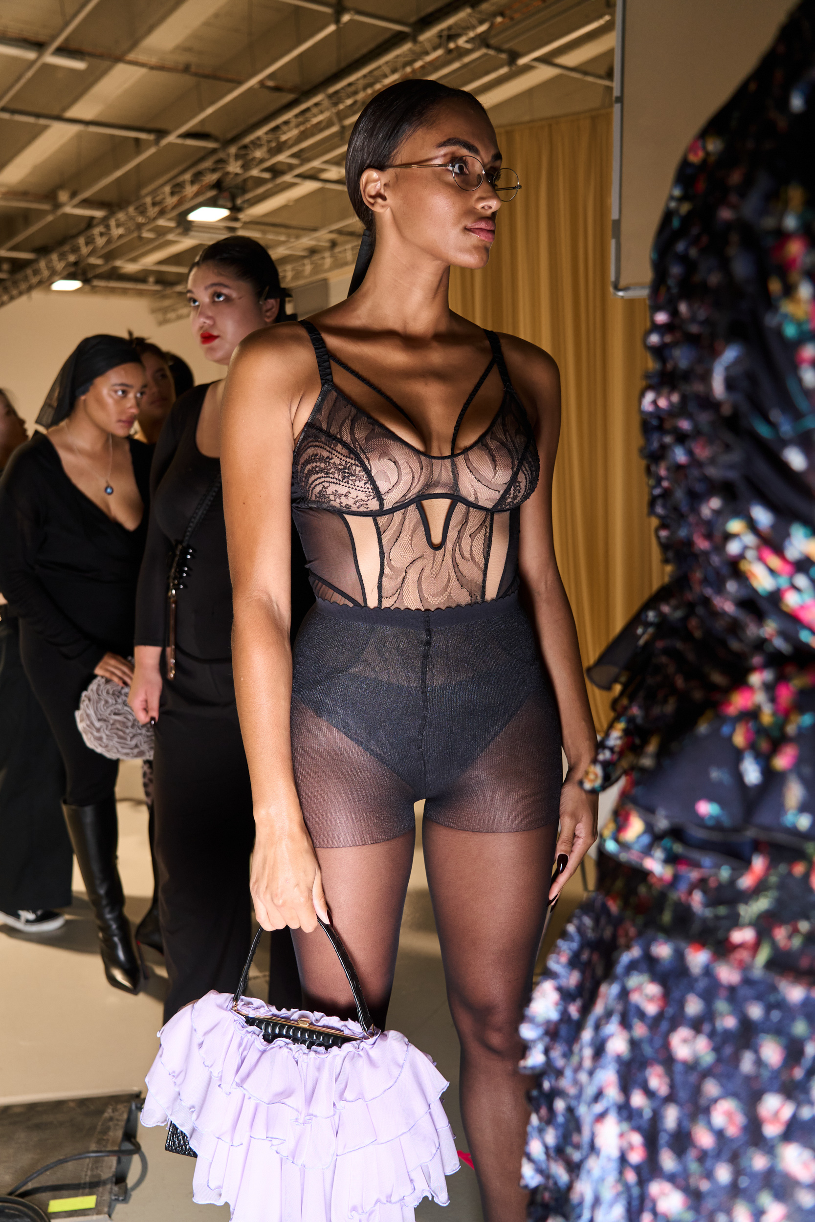 Ester Manas Spring 2025 Fashion Show Backstage