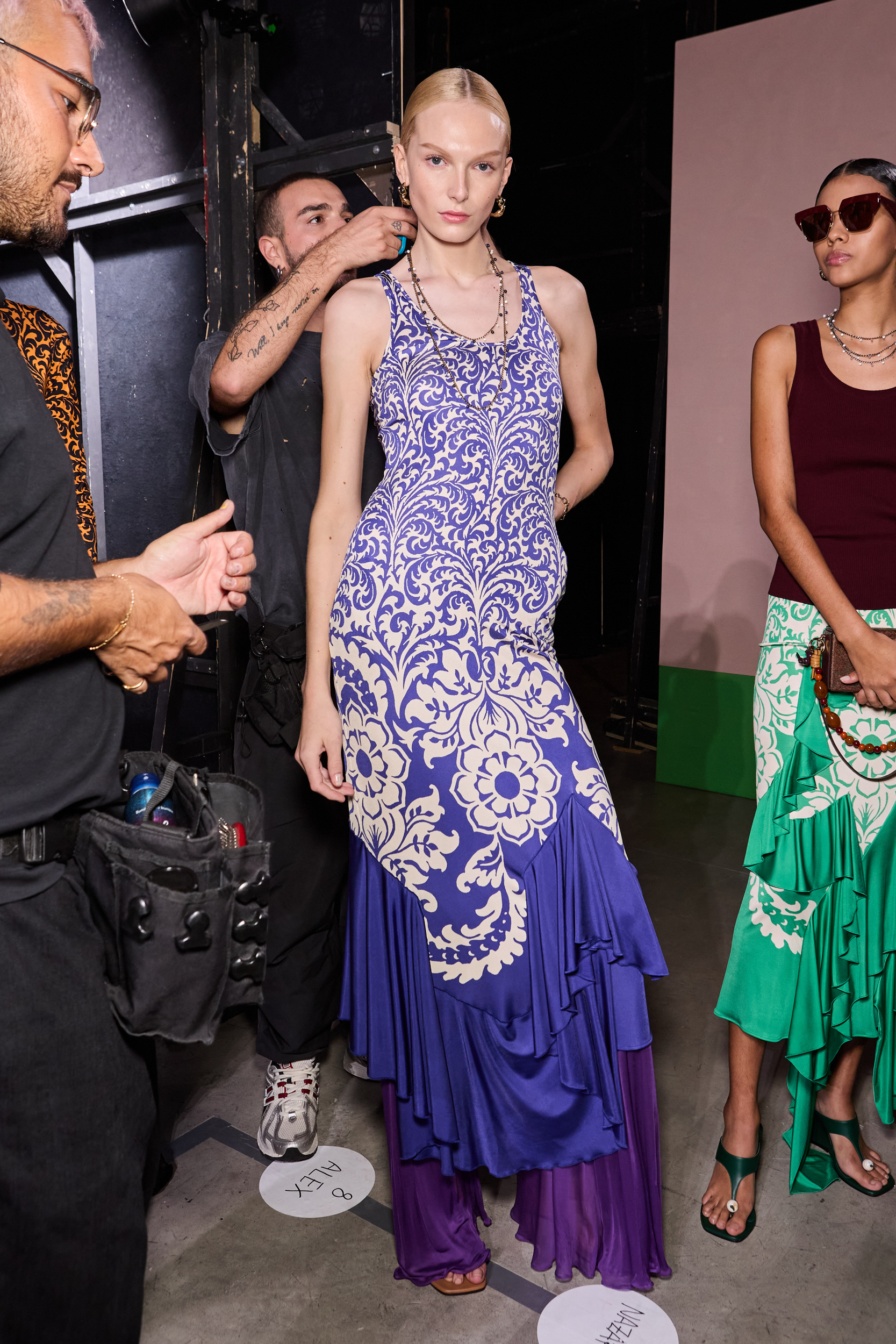 Etro Spring 2025 Fashion Show Backstage