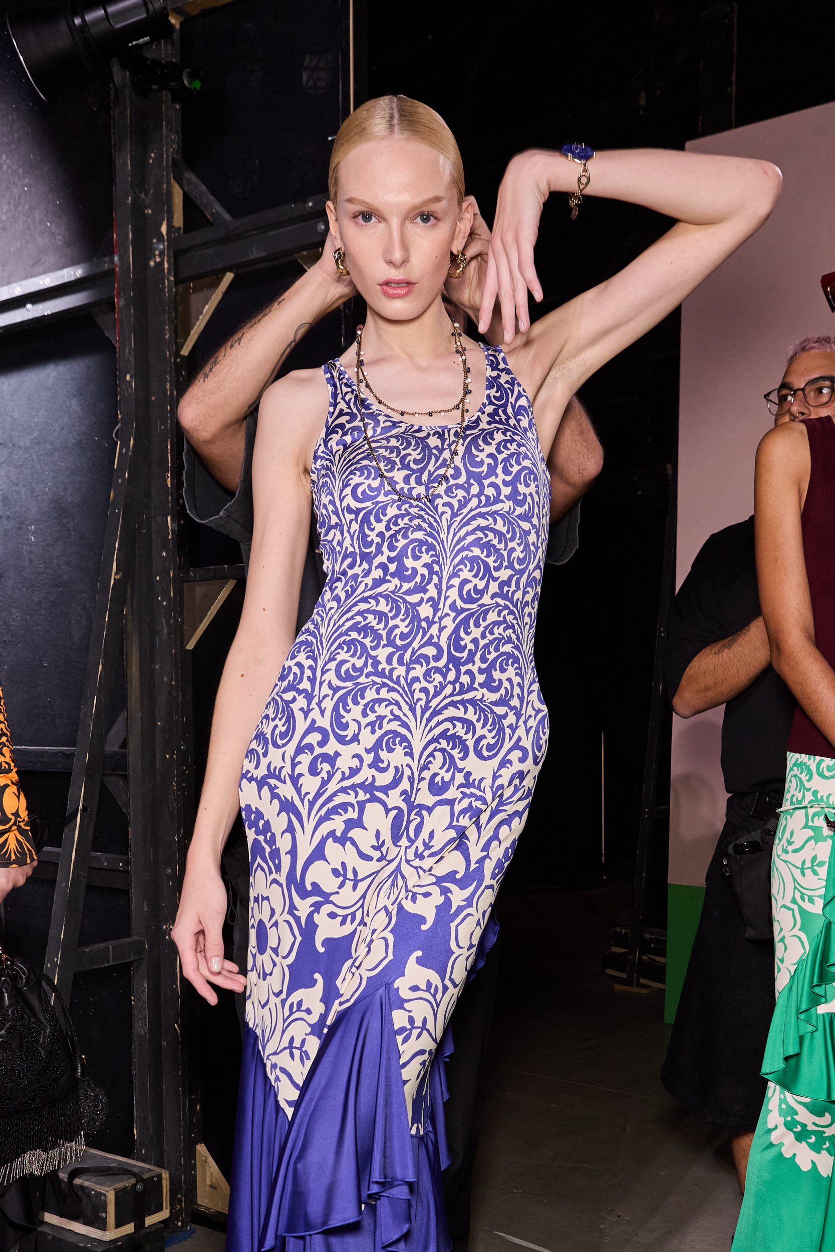 Etro Spring 2025 Fashion Show Backstage