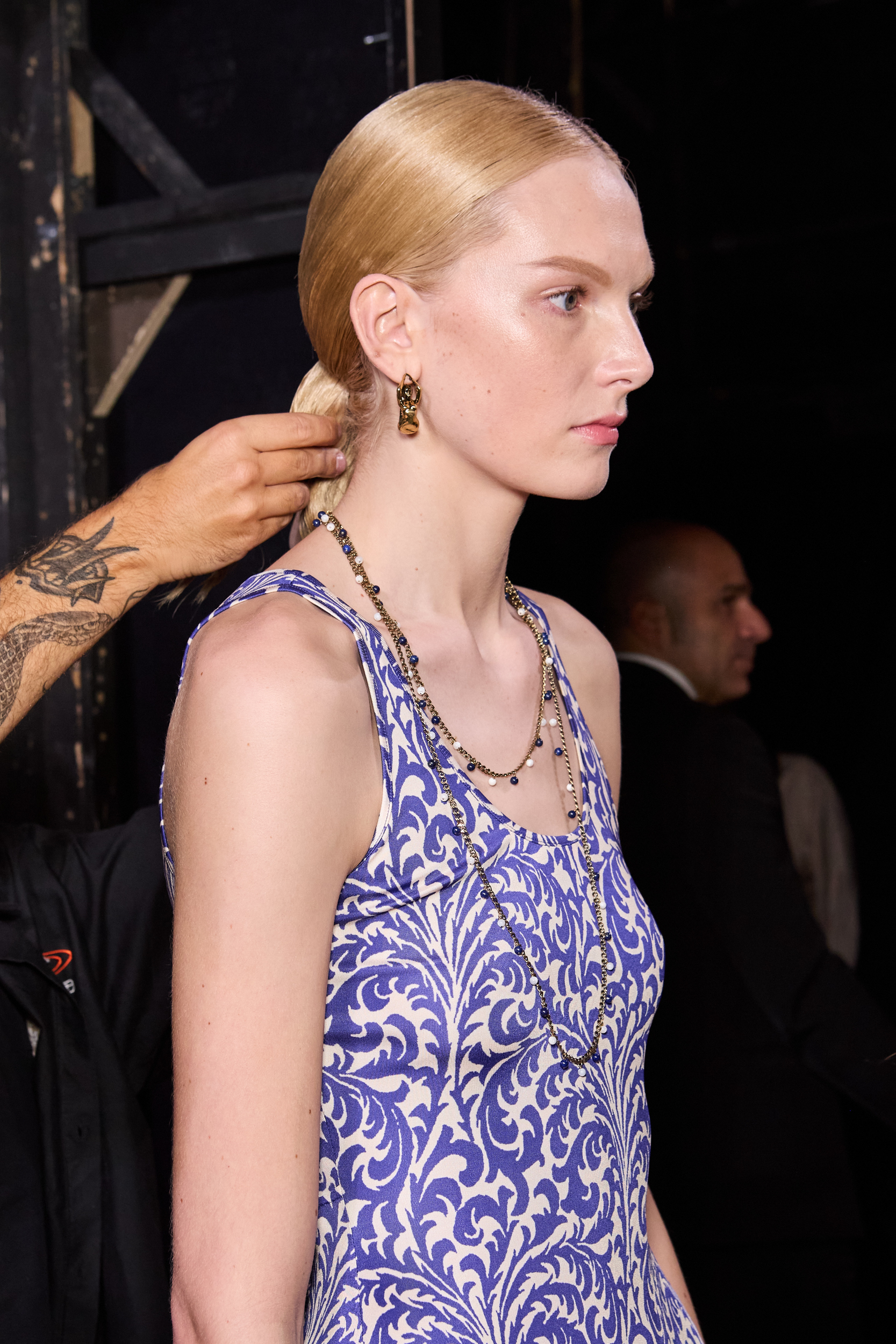 Etro Spring 2025 Fashion Show Backstage