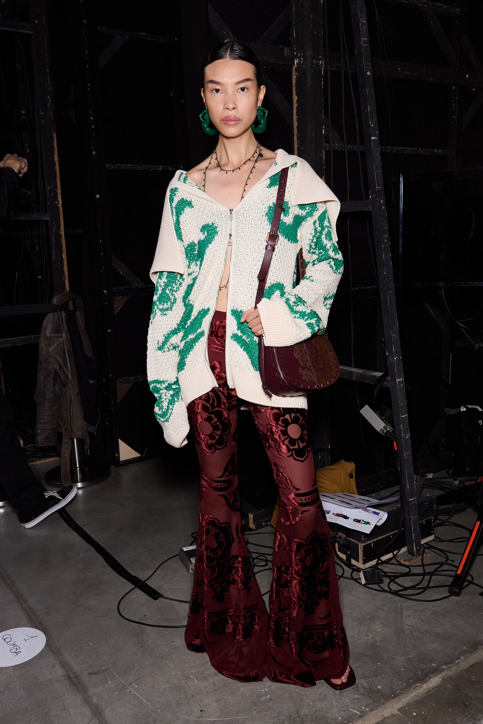 Etro Spring 2025 Fashion Show Backstage