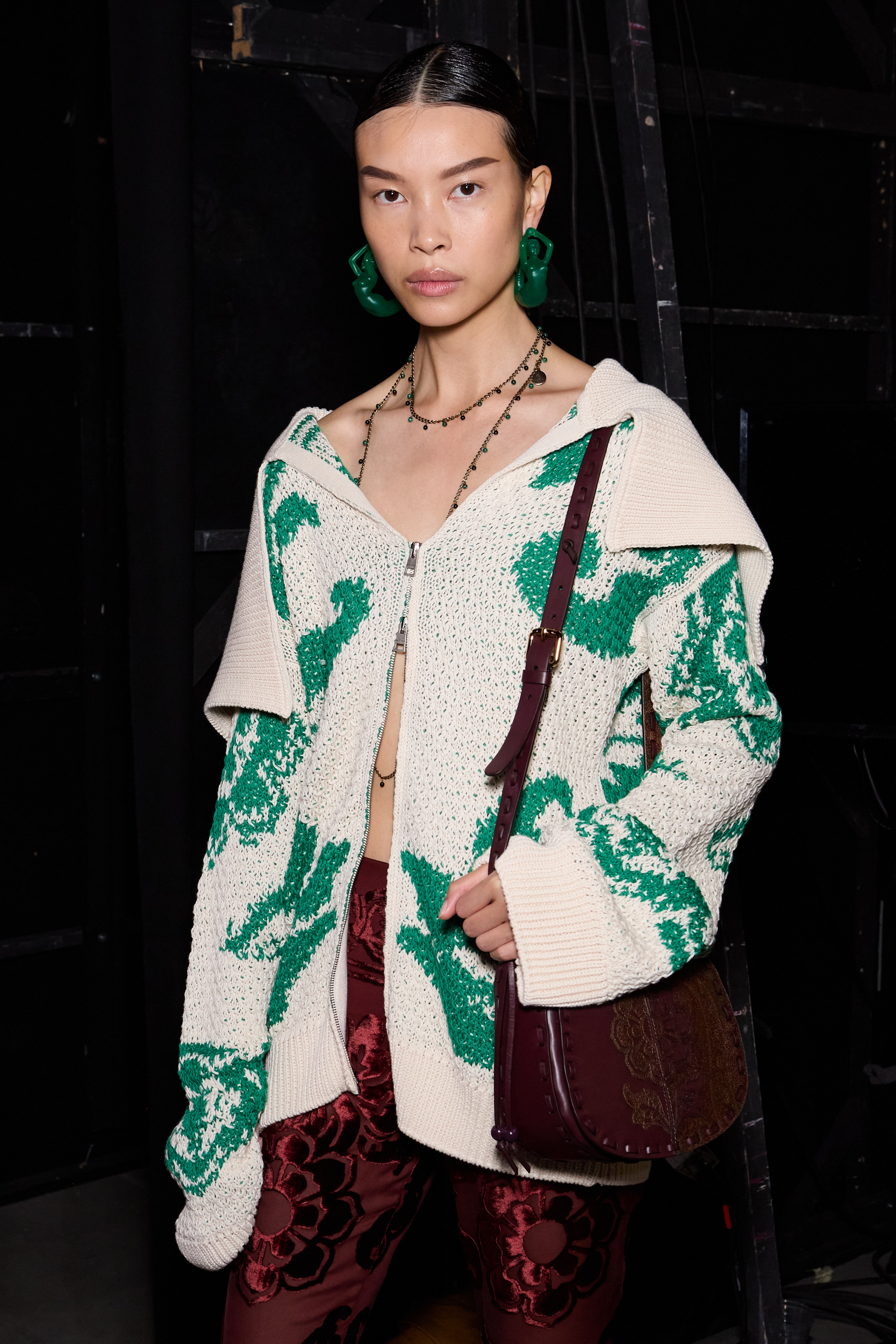 Etro Spring 2025 Fashion Show Backstage