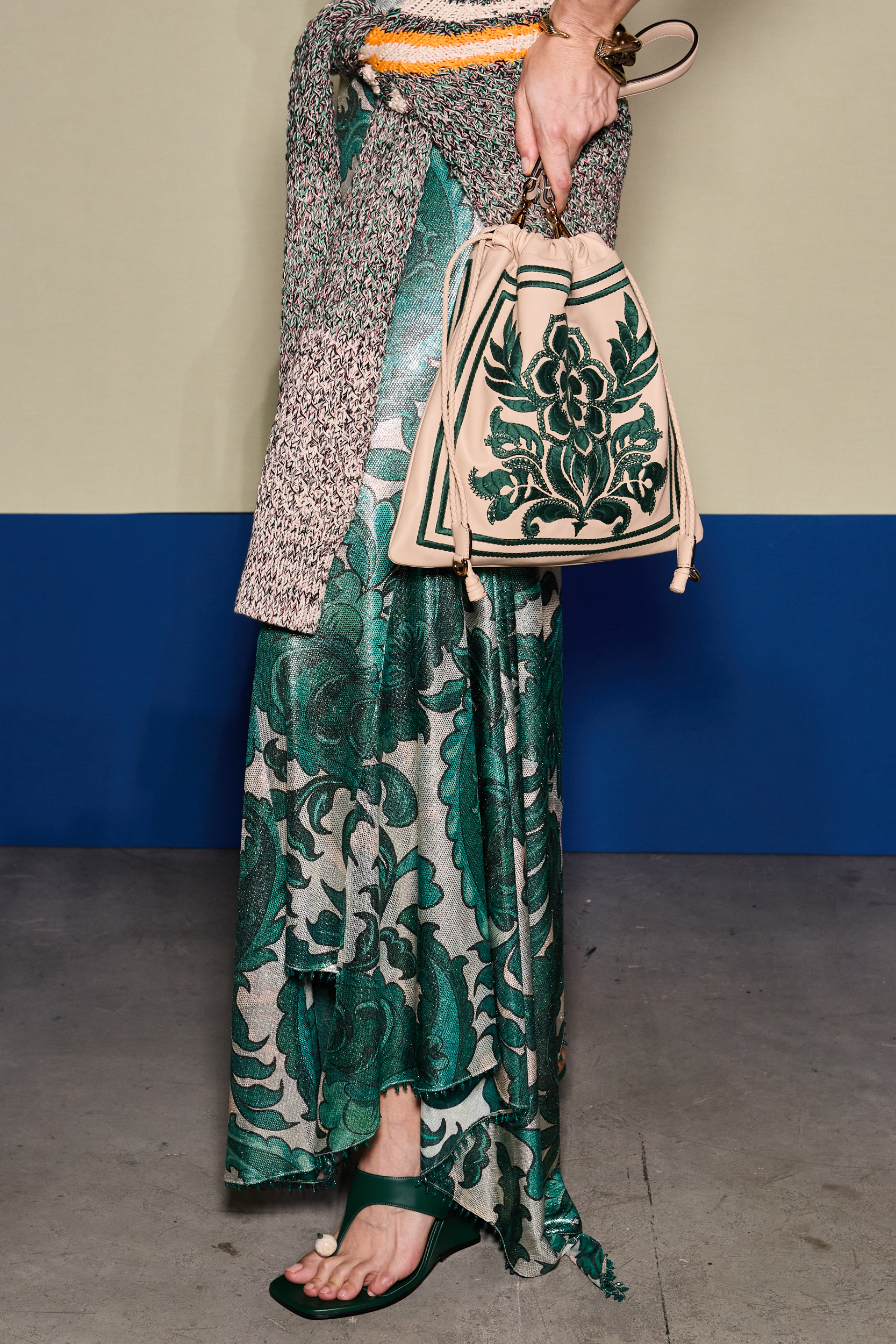 Etro Spring 2025 Fashion Show Backstage