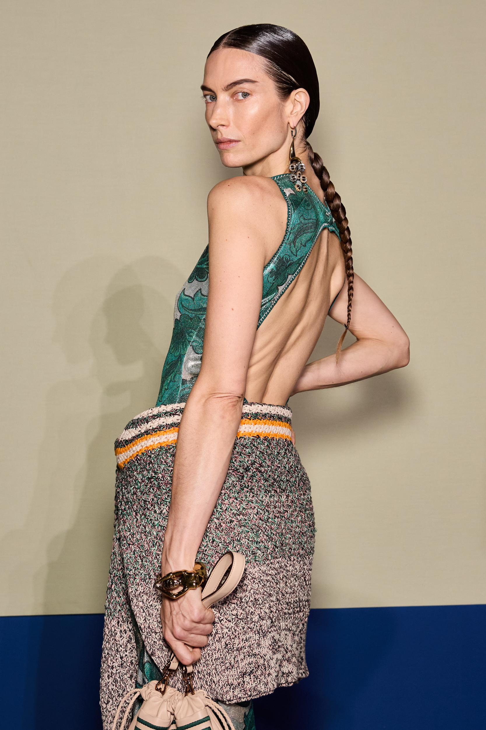 Etro Spring 2025 Fashion Show Backstage