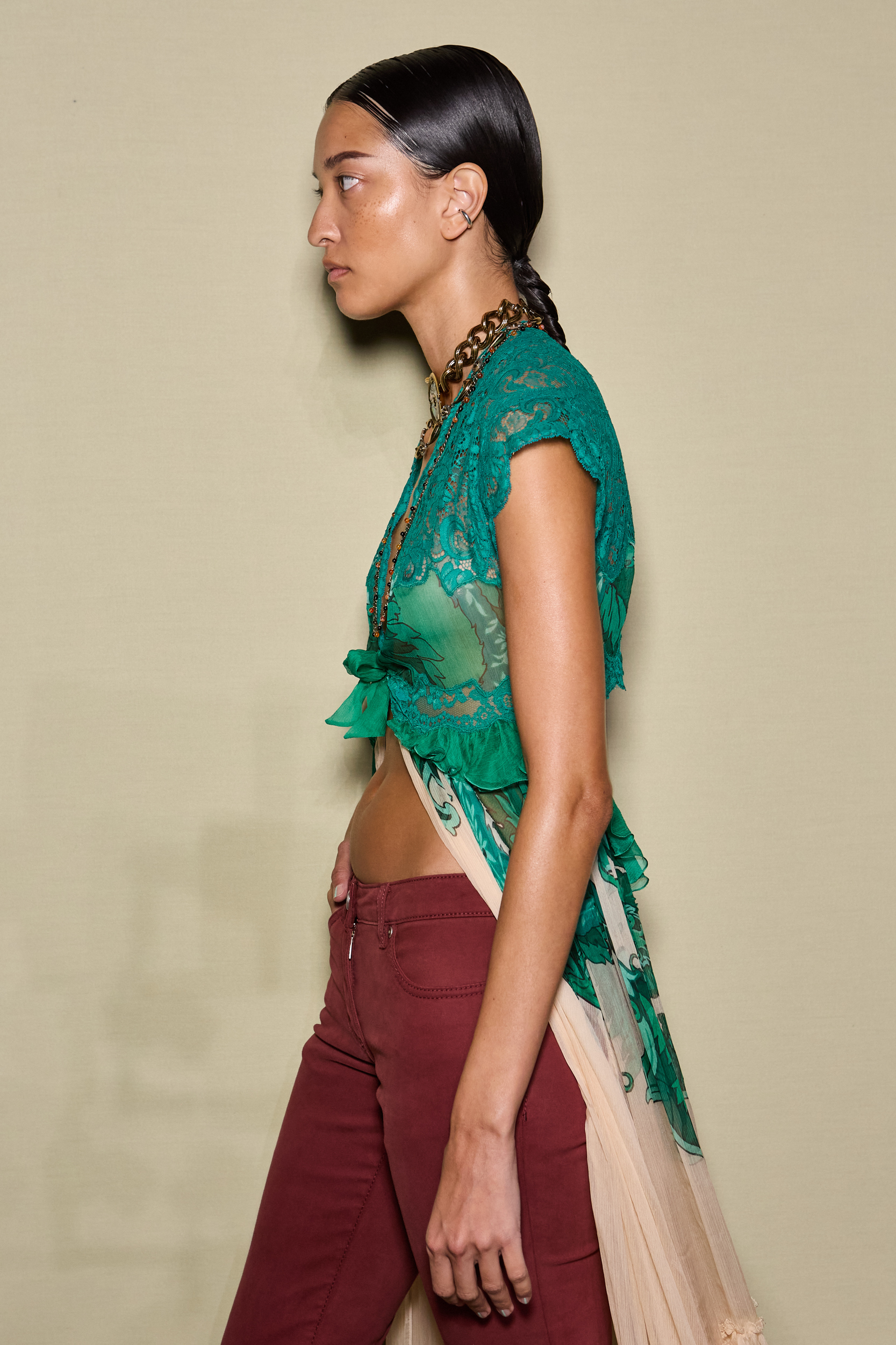 Etro Spring 2025 Fashion Show Backstage