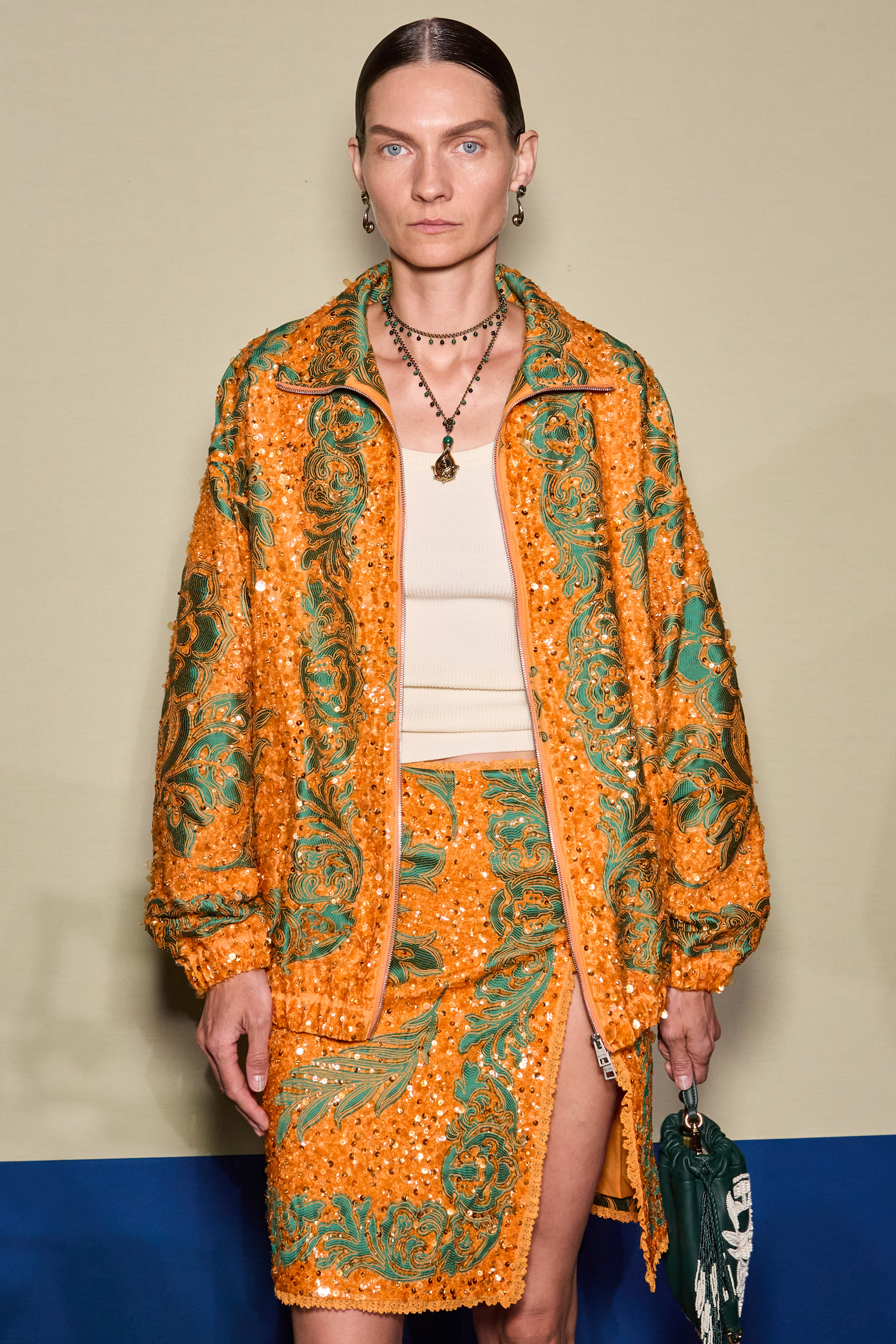 Etro Spring 2025 Fashion Show Backstage