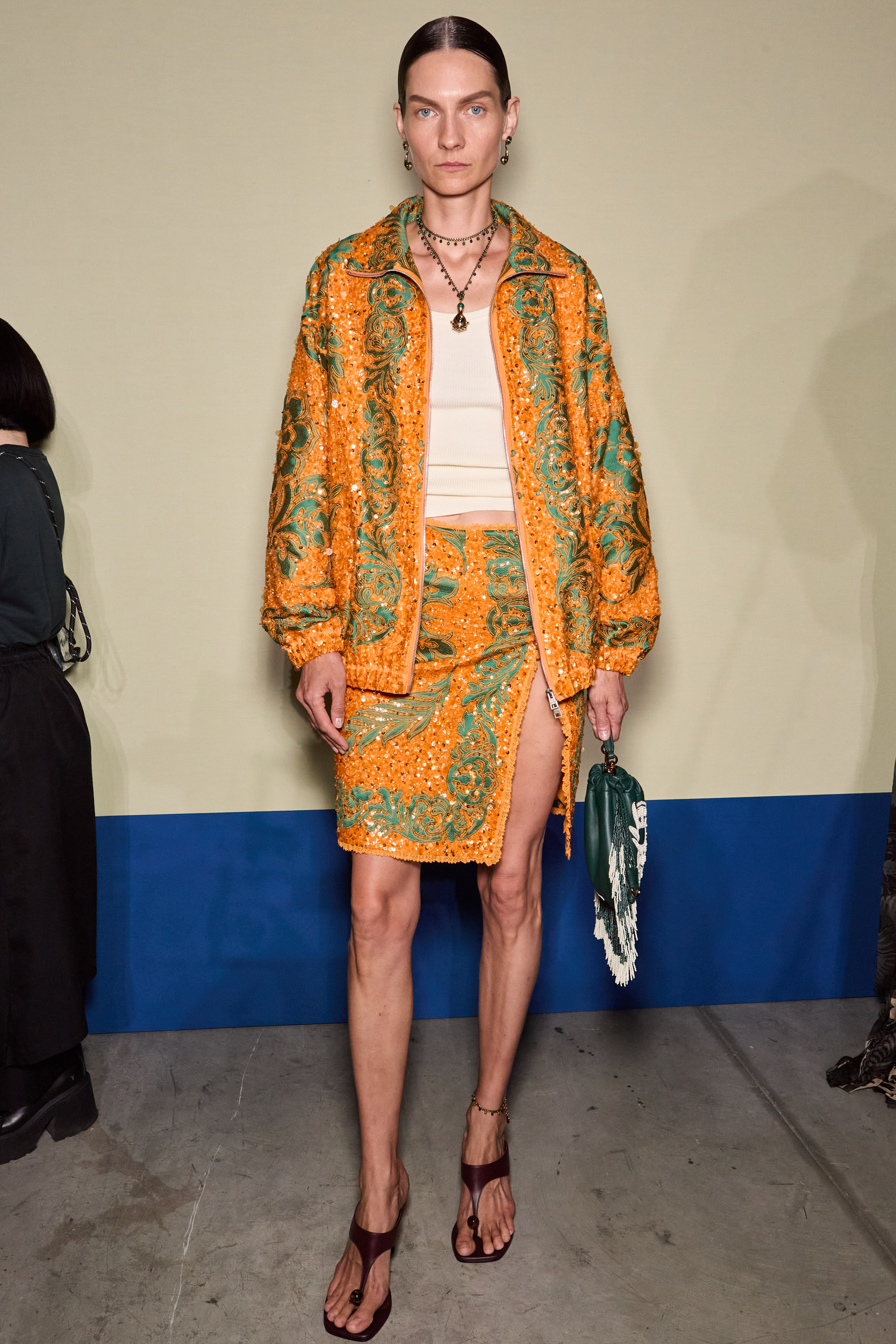 Etro Spring 2025 Fashion Show Backstage