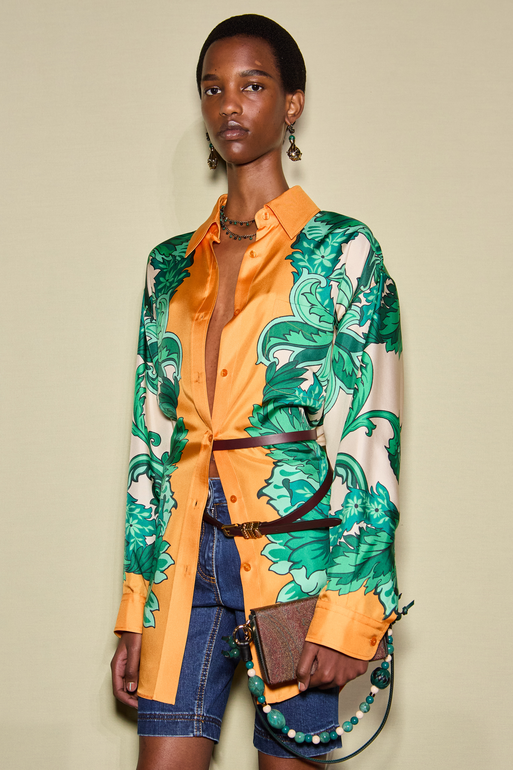 Etro Spring 2025 Fashion Show Backstage