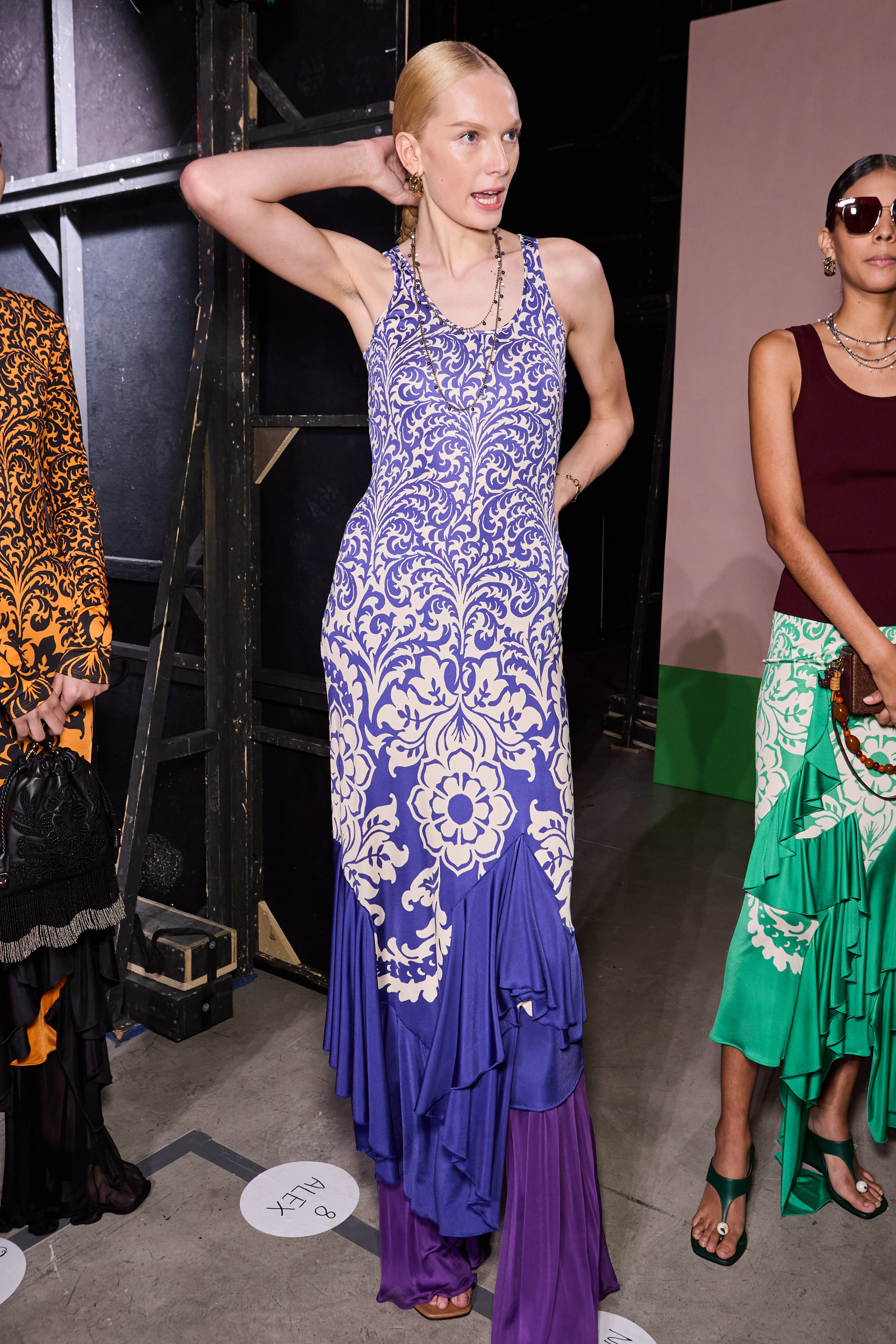 Etro Spring 2025 Fashion Show Backstage