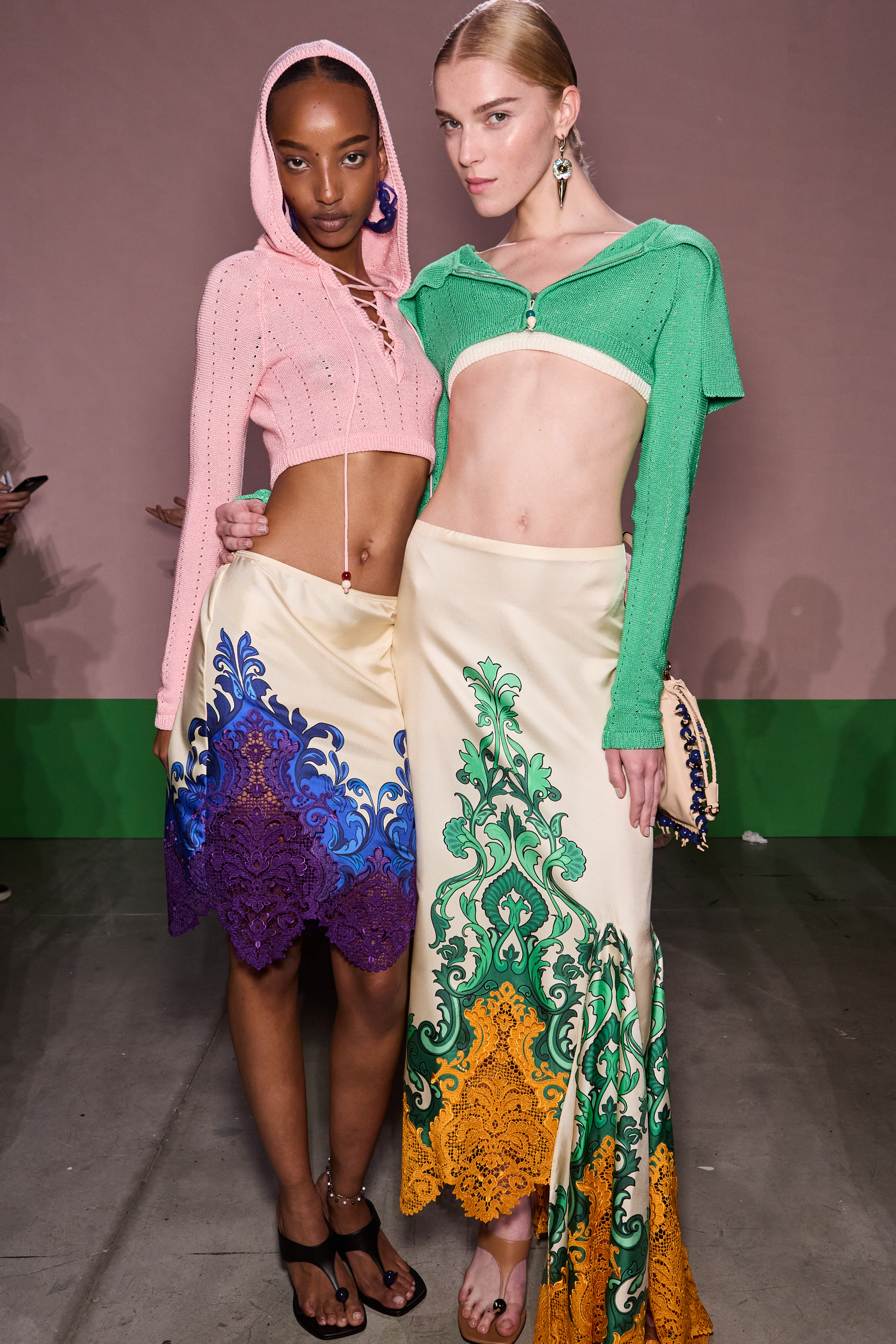 Etro Spring 2025 Fashion Show Backstage