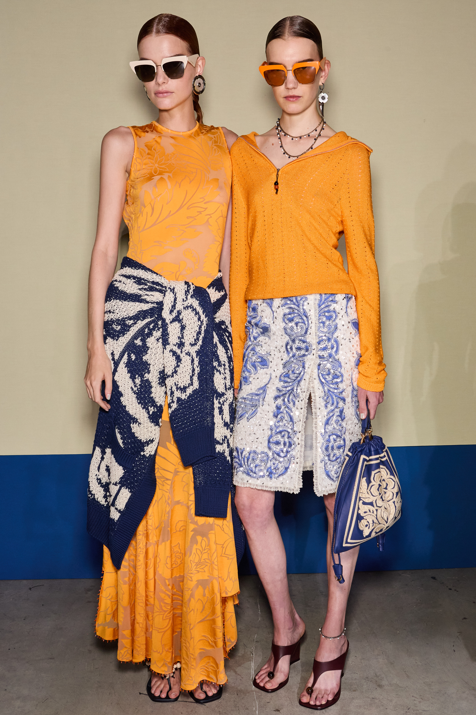 Etro Spring 2025 Fashion Show Backstage