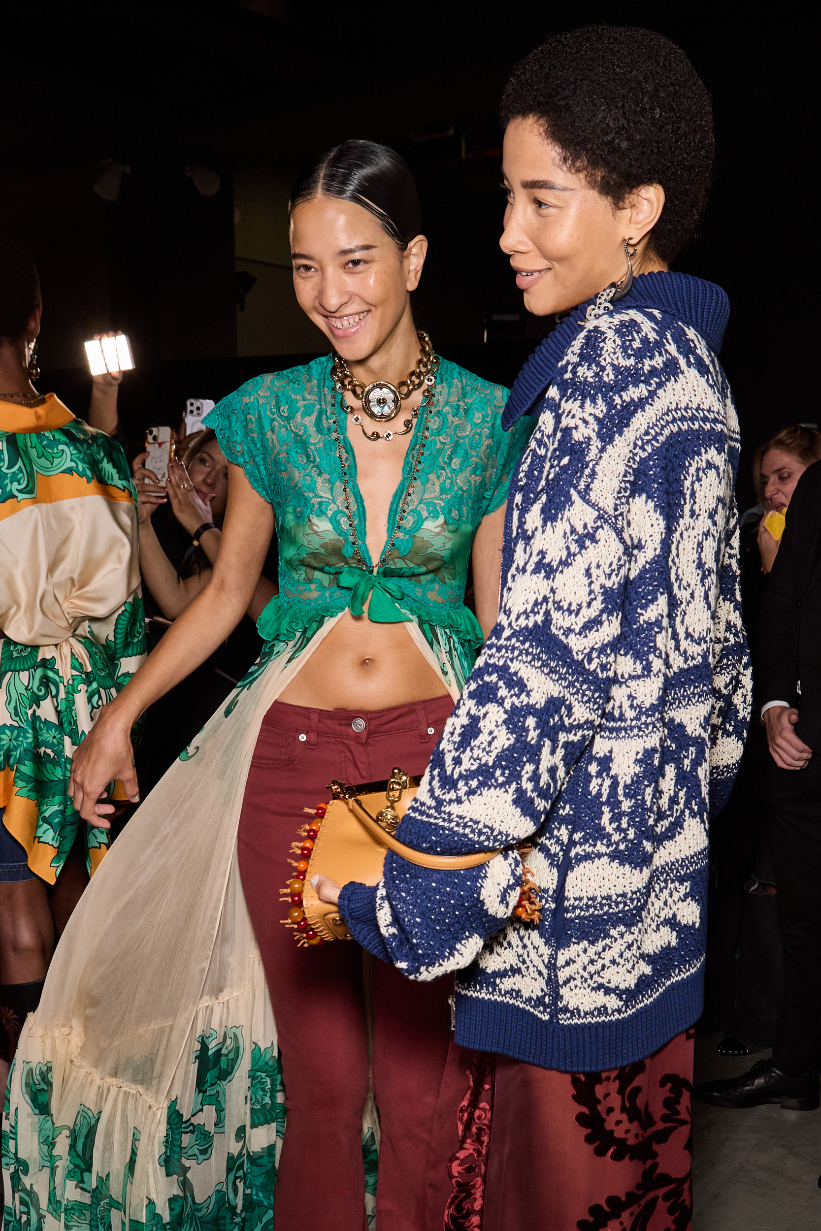 Etro Spring 2025 Fashion Show Backstage