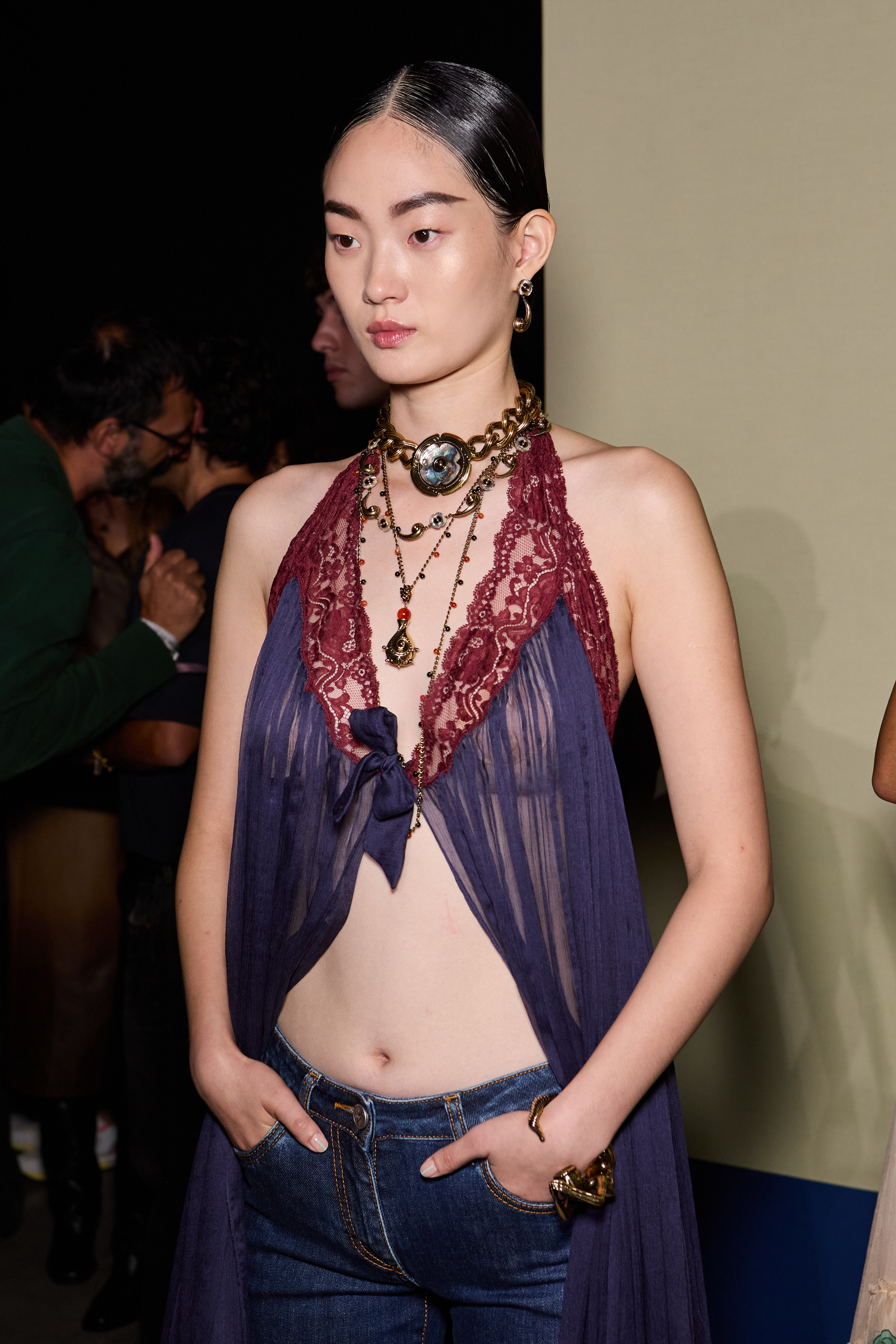 Etro Spring 2025 Fashion Show Backstage