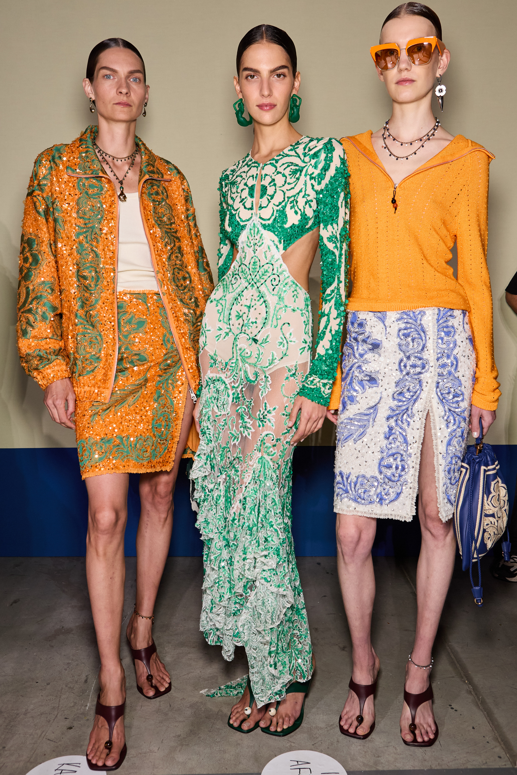 Etro Spring 2025 Fashion Show Backstage