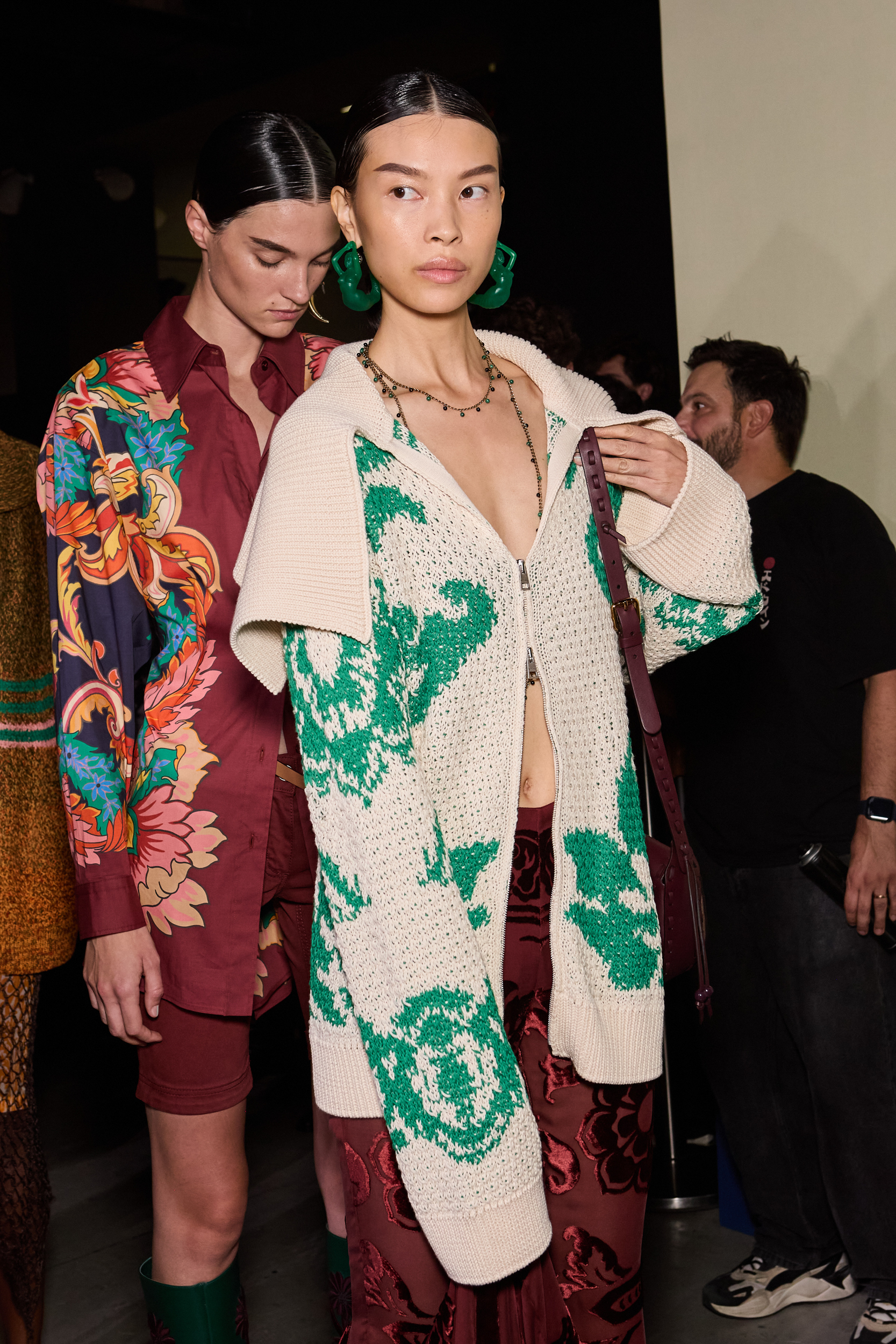 Etro Spring 2025 Fashion Show Backstage