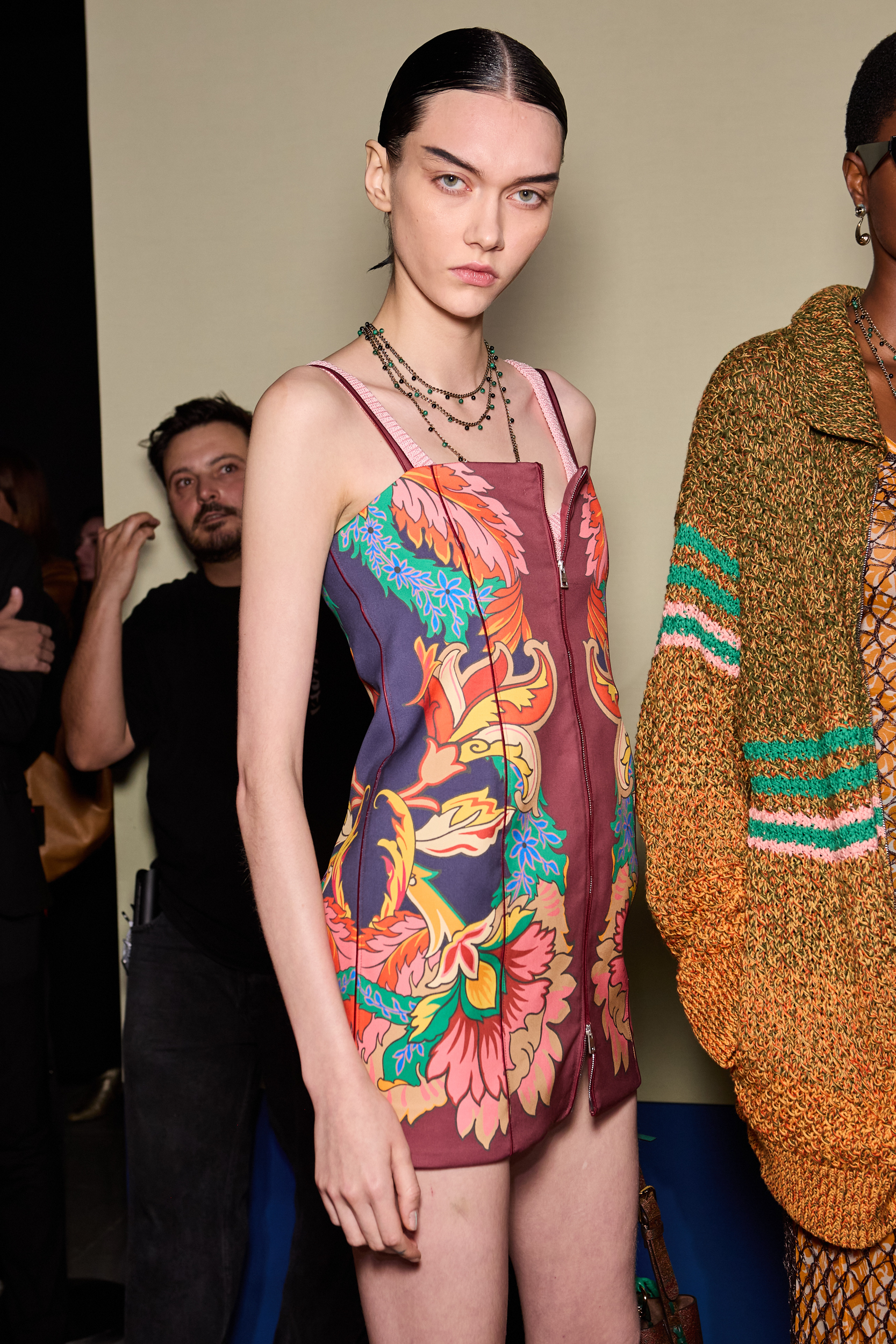 Etro Spring 2025 Fashion Show Backstage