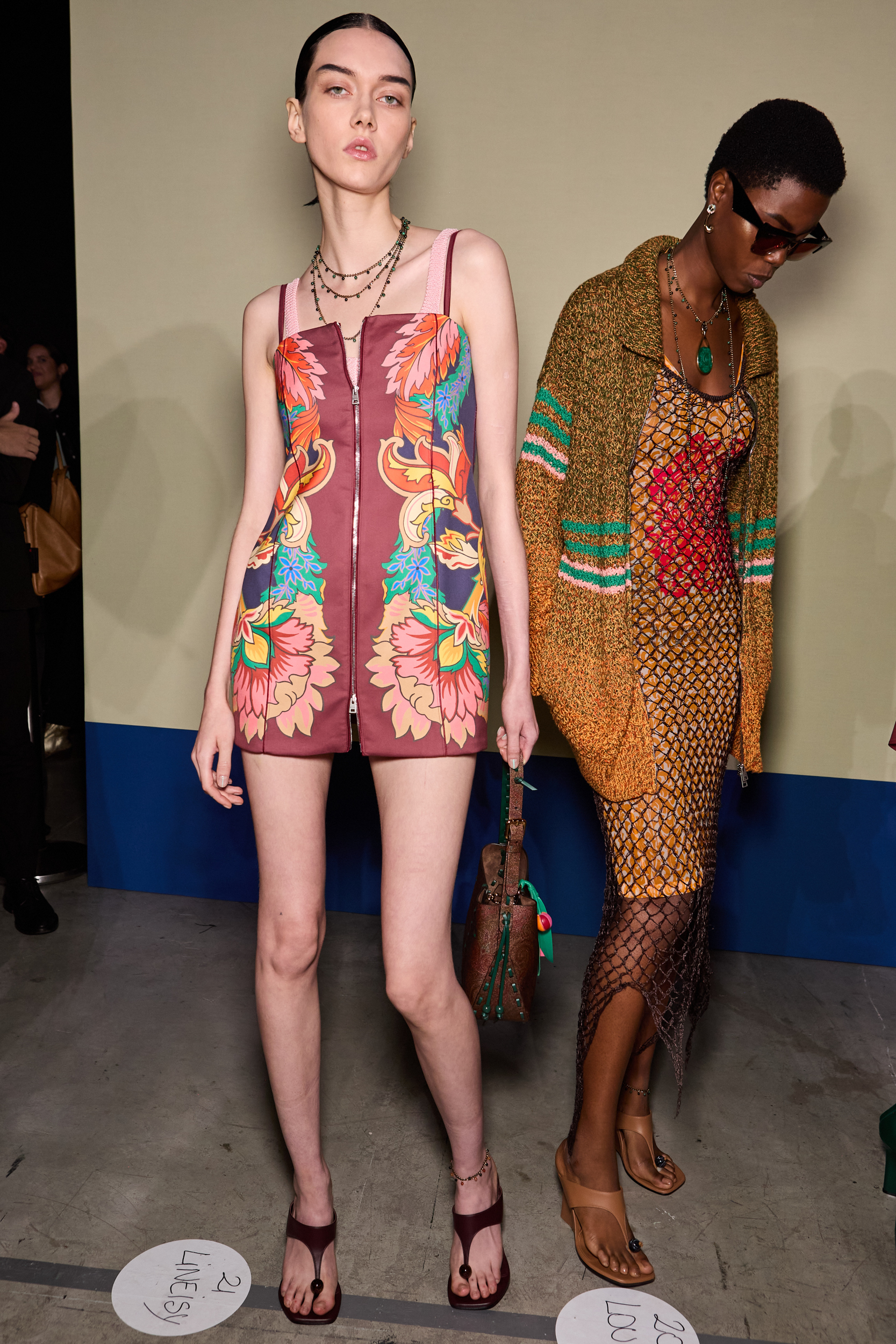 Etro Spring 2025 Fashion Show Backstage