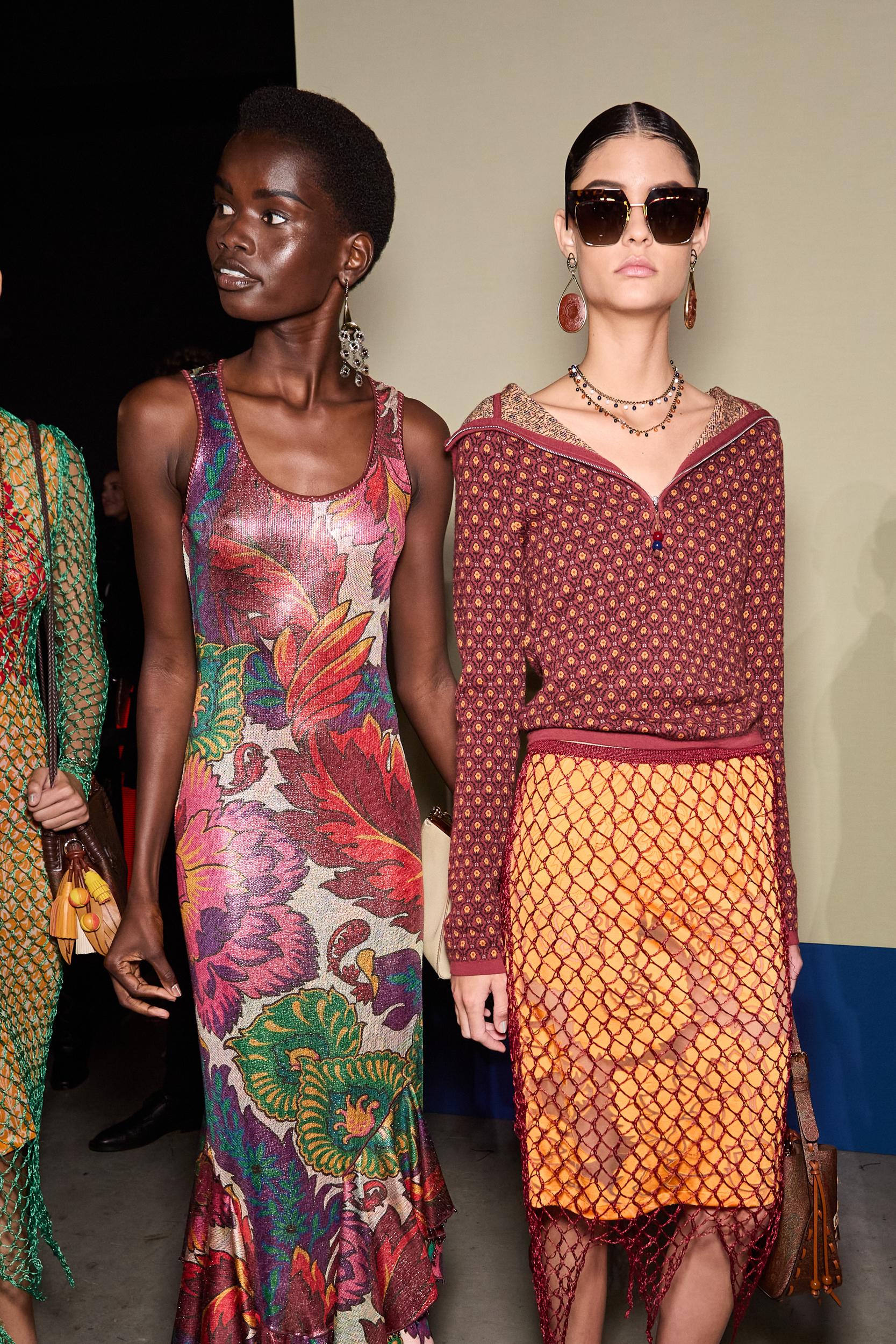 Etro Spring 2025 Fashion Show Backstage