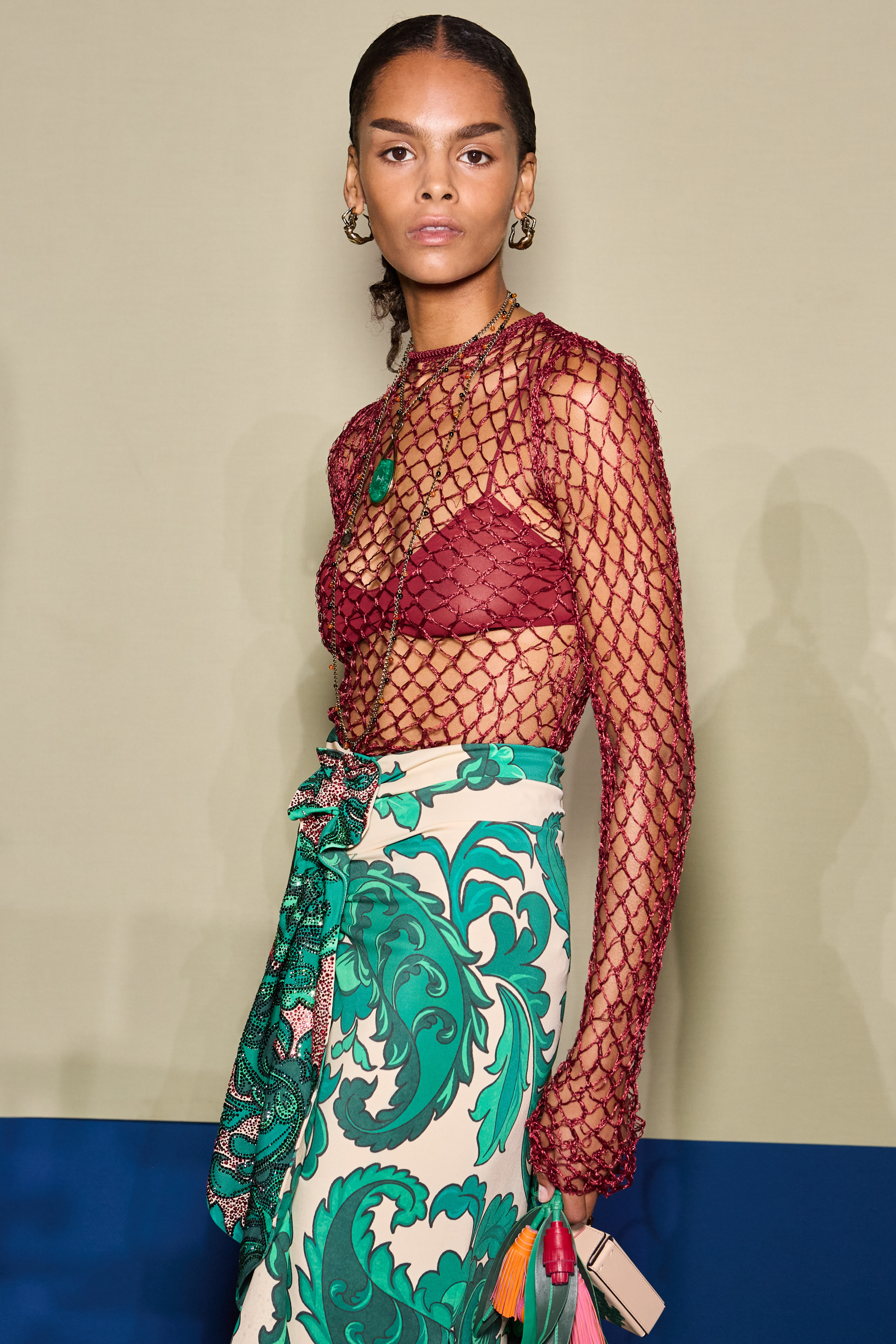 Etro Spring 2025 Fashion Show Backstage