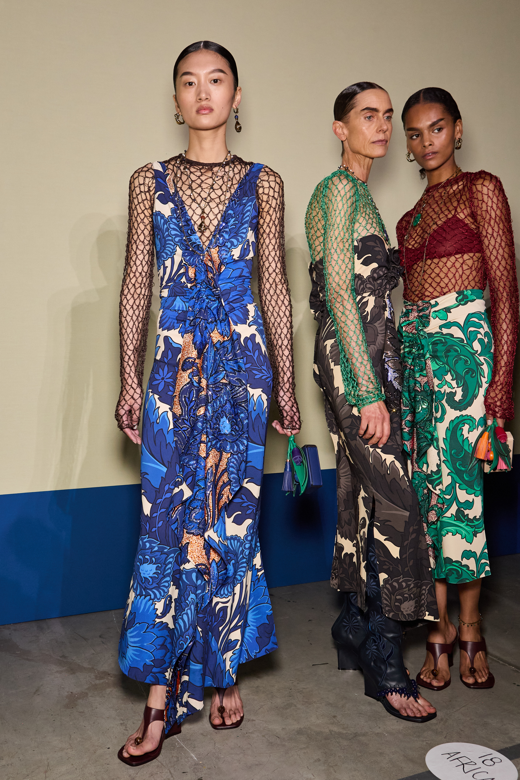 Etro Spring 2025 Fashion Show Backstage