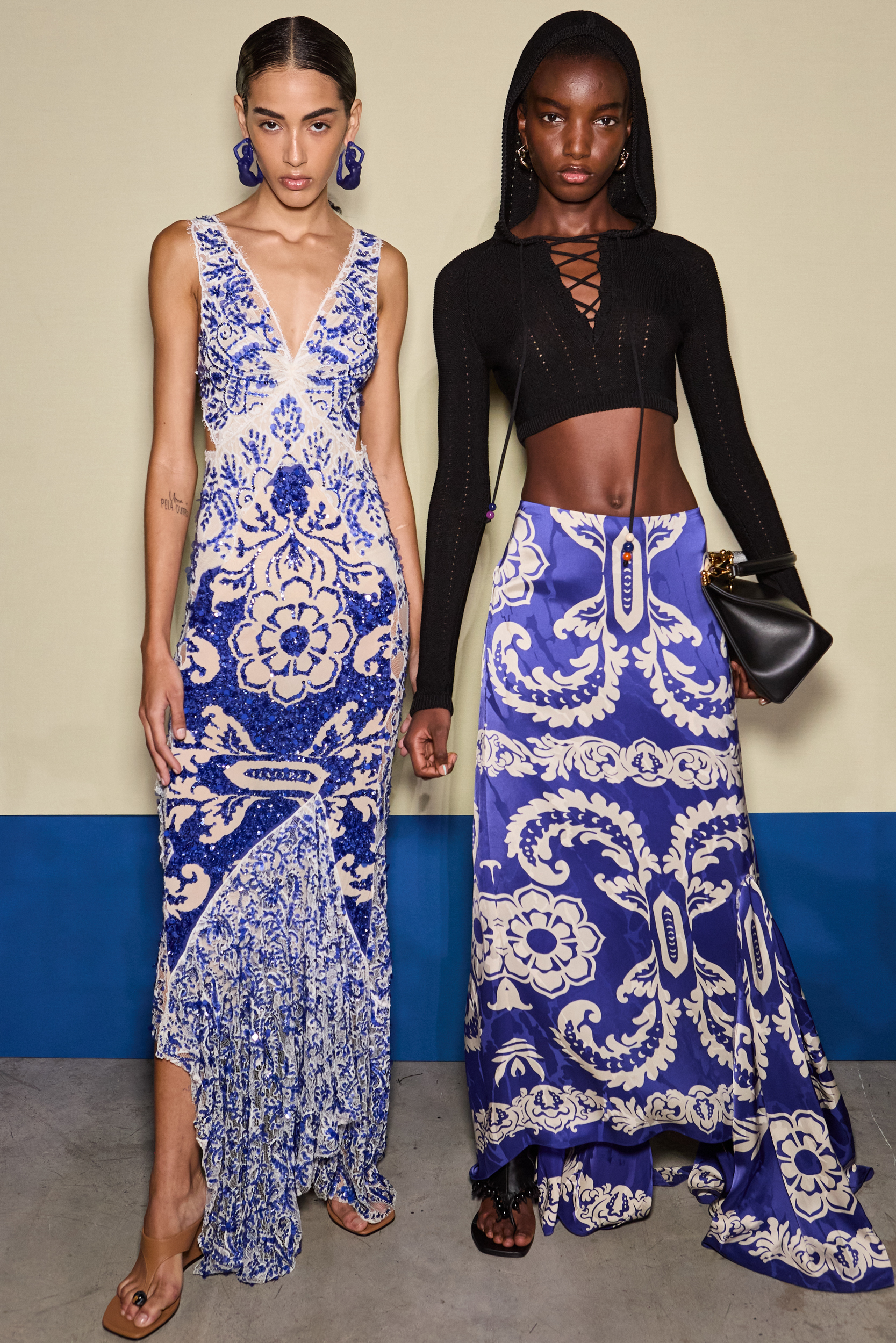 Etro Spring 2025 Fashion Show Backstage