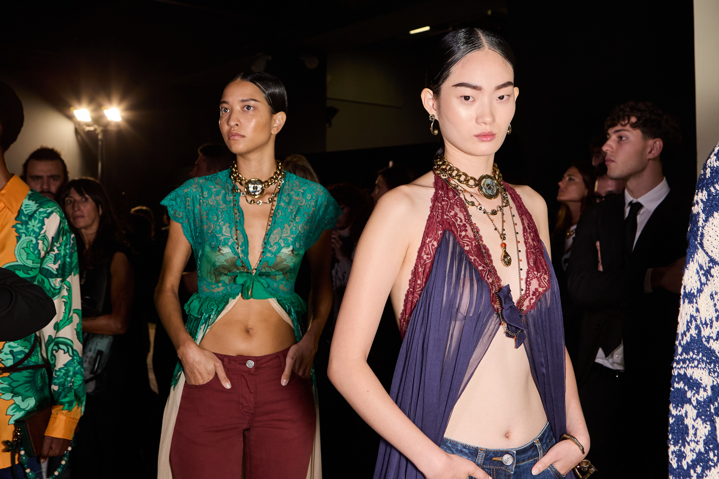 Etro Spring 2025 Fashion Show Backstage