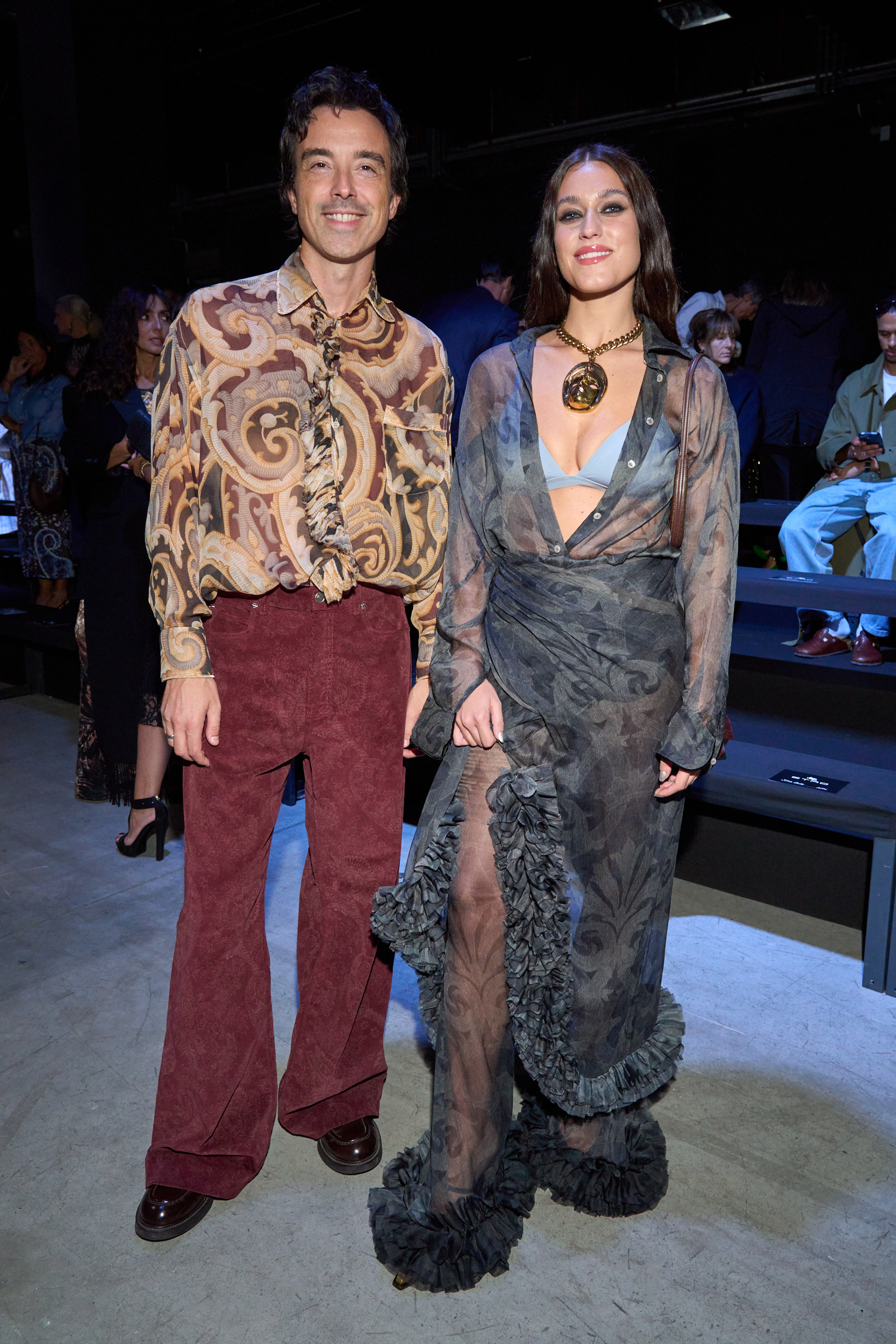 Etro Spring 2025 Fashion Show Front Row